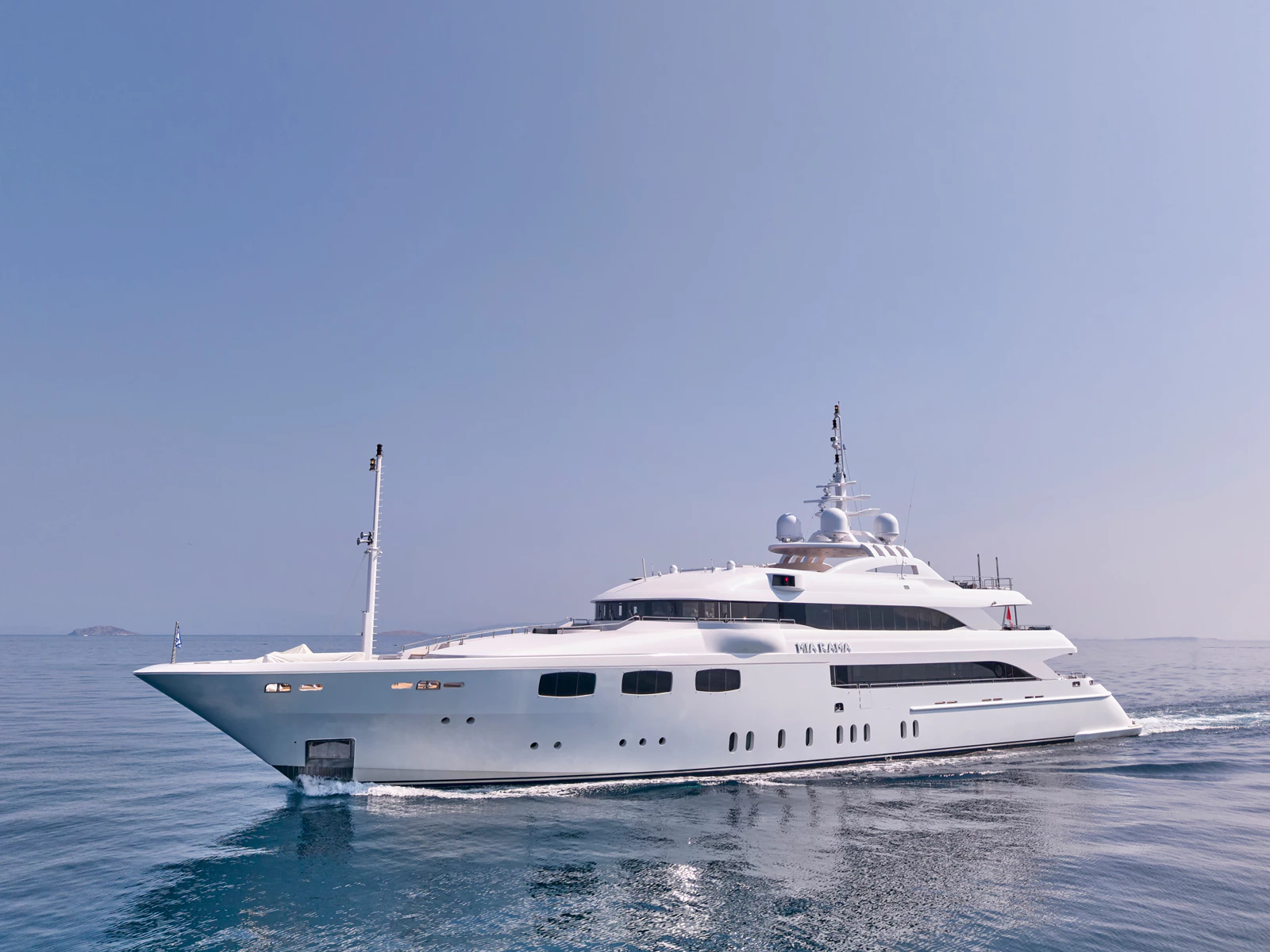 Immerse in Exceptional Luxury with MIA RAMA: Exquisite 54M Masterpiece in the Mediterranean