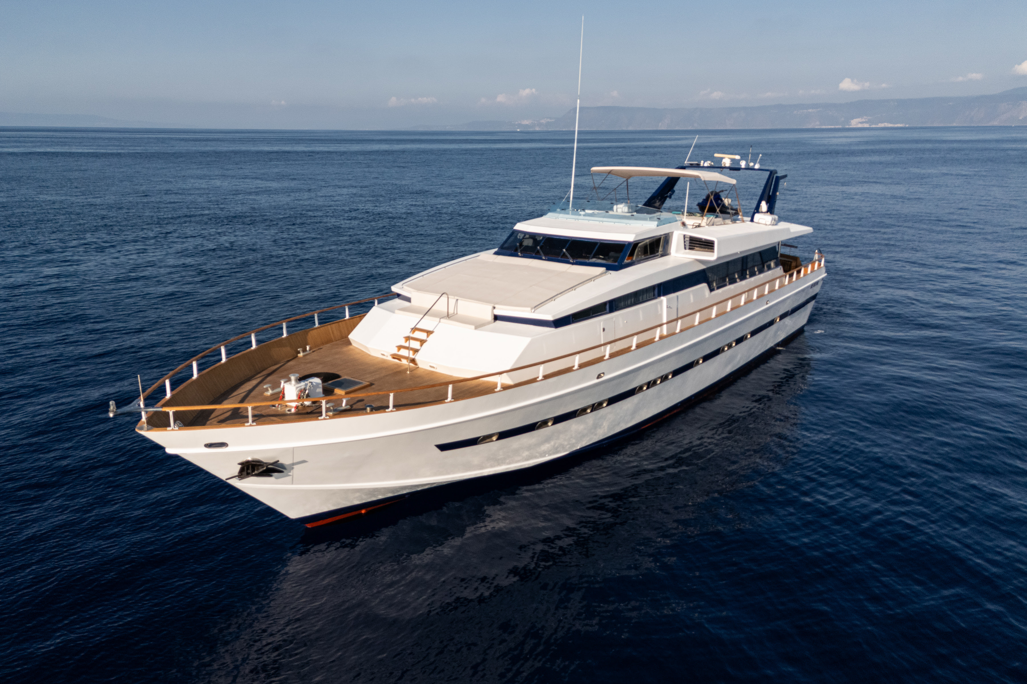 Experience the Italian Coast aboard M/Y OLGA in August: An Iconic Yacht