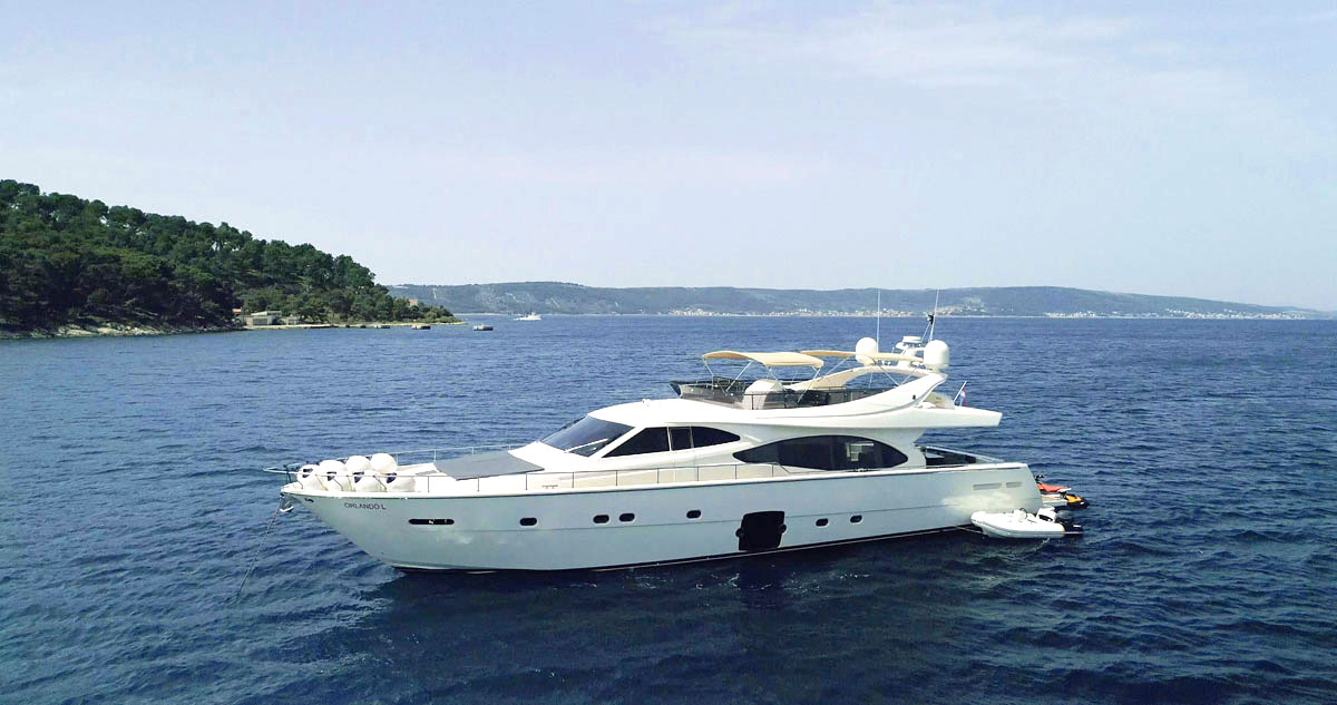 Adriatic Sea with Sunseeker 75 - Opal Adriatic