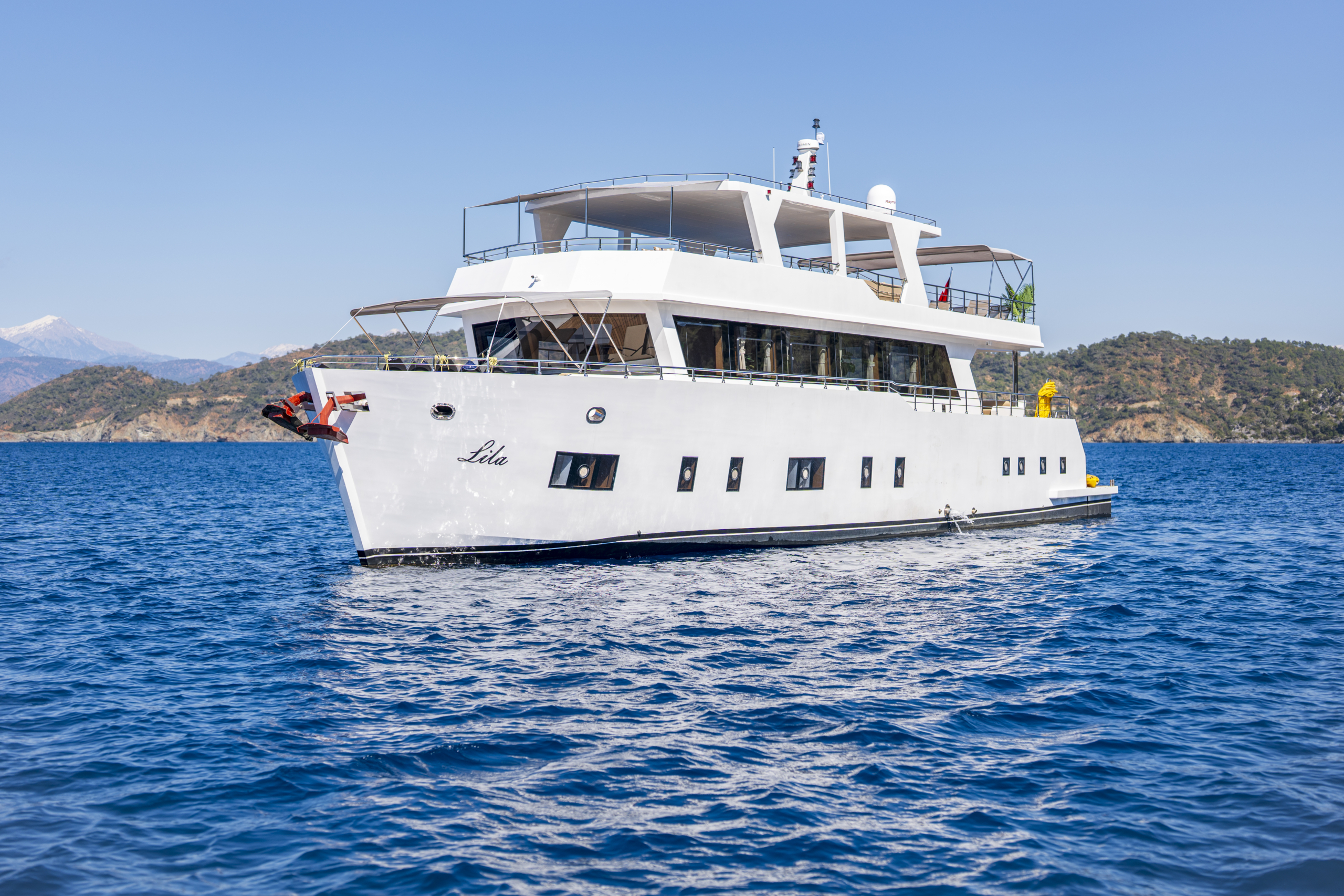 Experience Exquisite Luxury with TRAWLER LILA: A Spectacular Journey across Turkish Waters