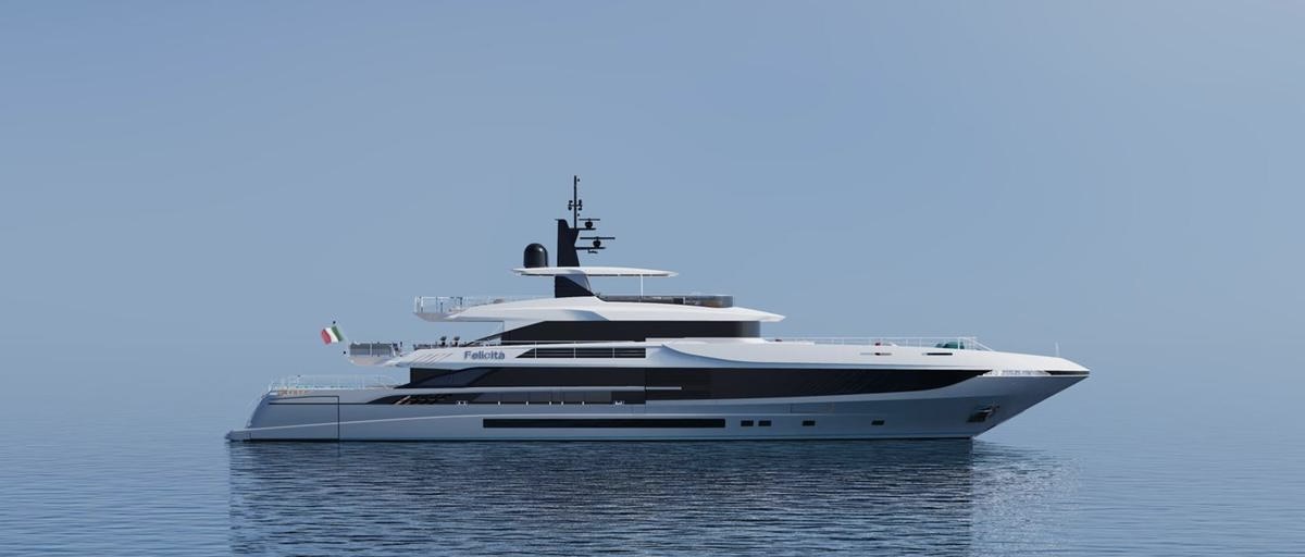 Experience Luxury on the Open Seas with FELICITÀ, the Stunning 50m Yacht