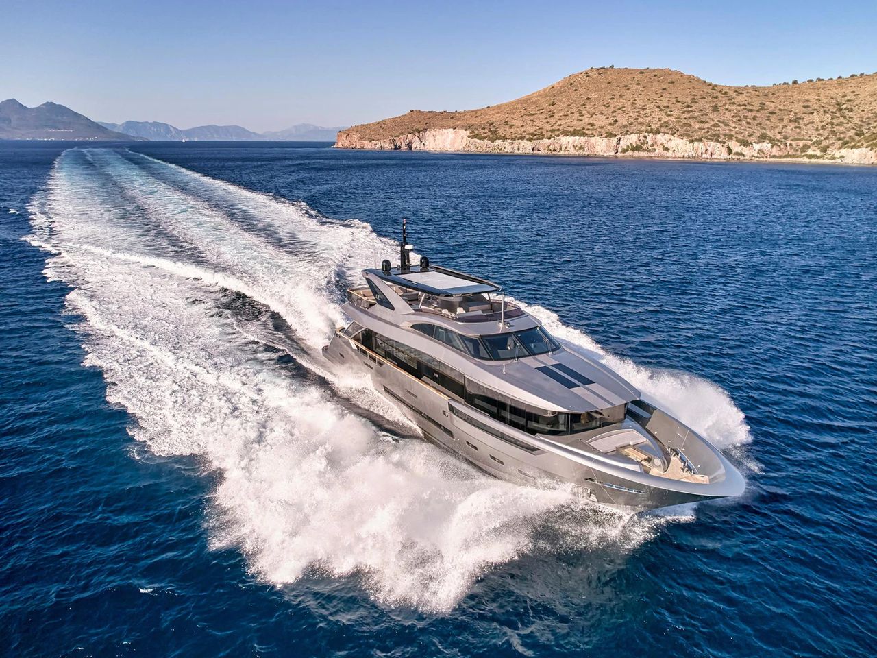 Charter the Luxurious Seammmetry in Greece: Your Dreamline Motor Yacht Experience