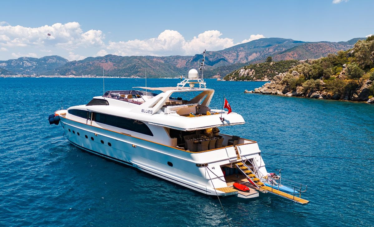 M/Y BLUES Through Turkey & Greek Islands in 2026