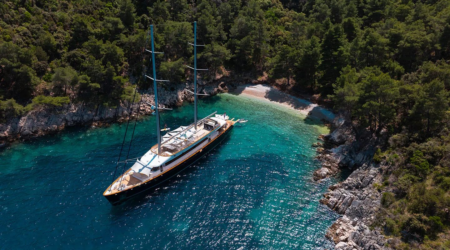 Embark on VIP Voyage Aboard Motorsailer Yacht Dalmatino