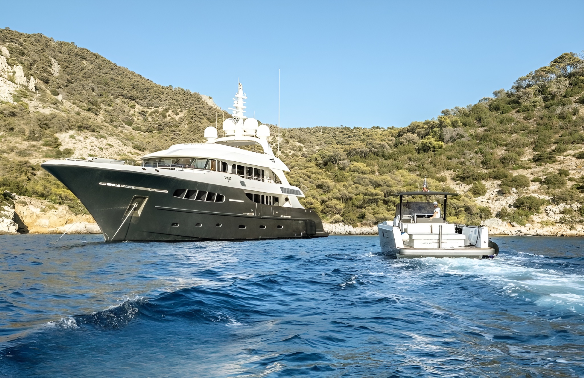 The 49m Yacht GHOST III Unites Refinement and Adventure
