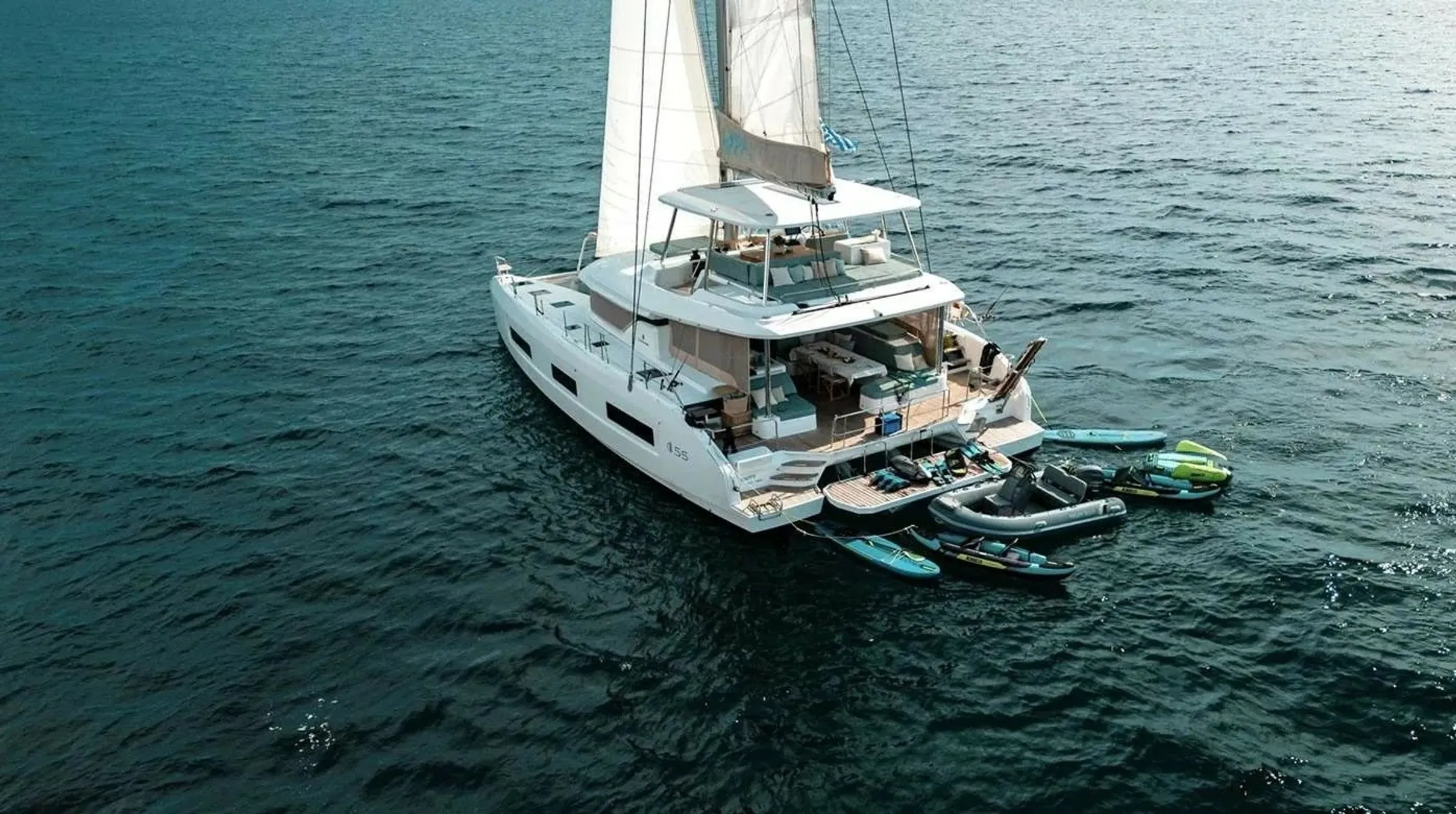 Experience Luxury with HAPPY Lagoon 55 Catamaran
