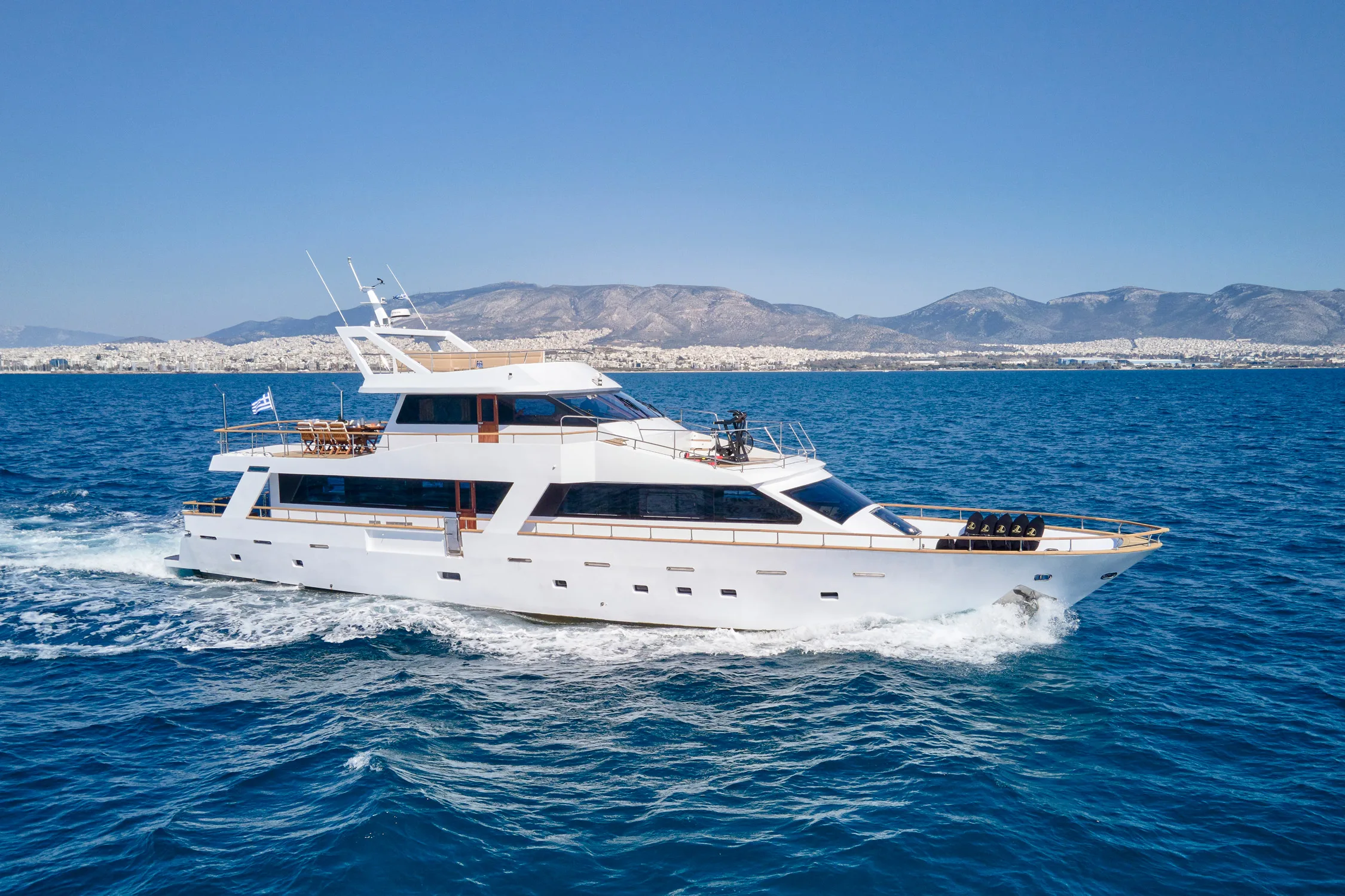 Embark on a Greek Getaway Aboard M/Y Wide Liberty