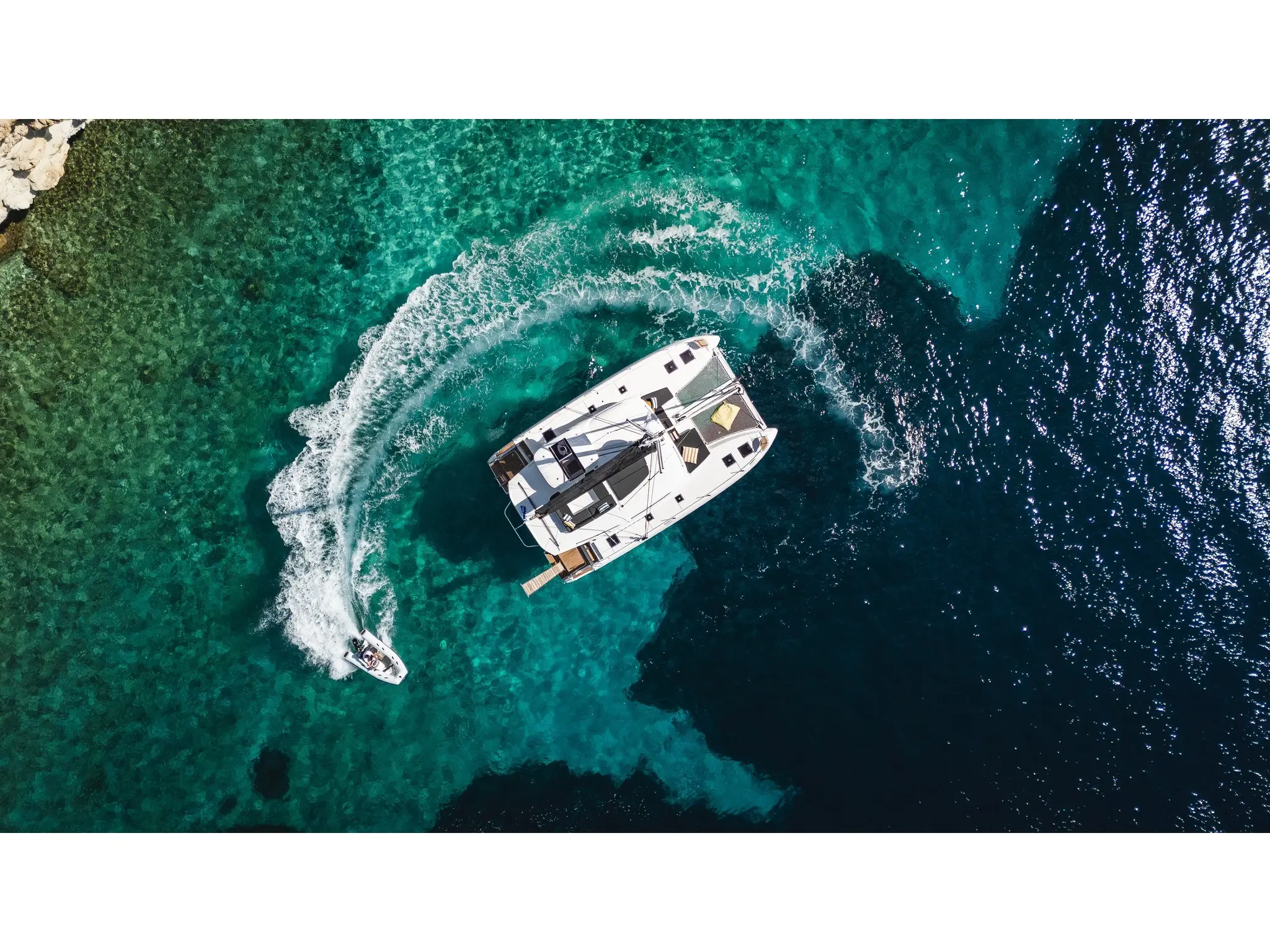 Greece in 2025 aboard Lagoon 43 SOLANA