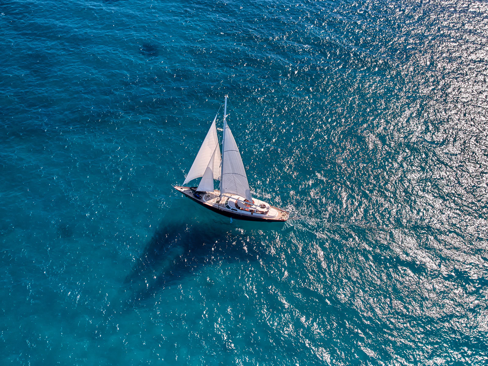 GITANA: A 36m Perini Navi Sailing Yacht in Greece