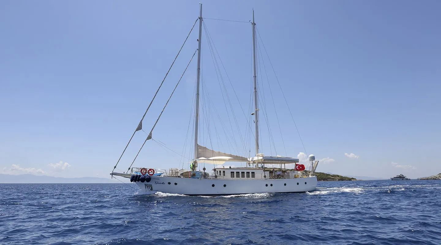 Explore the Waterways of Bodrum, Turkey Aboard GAZELLA