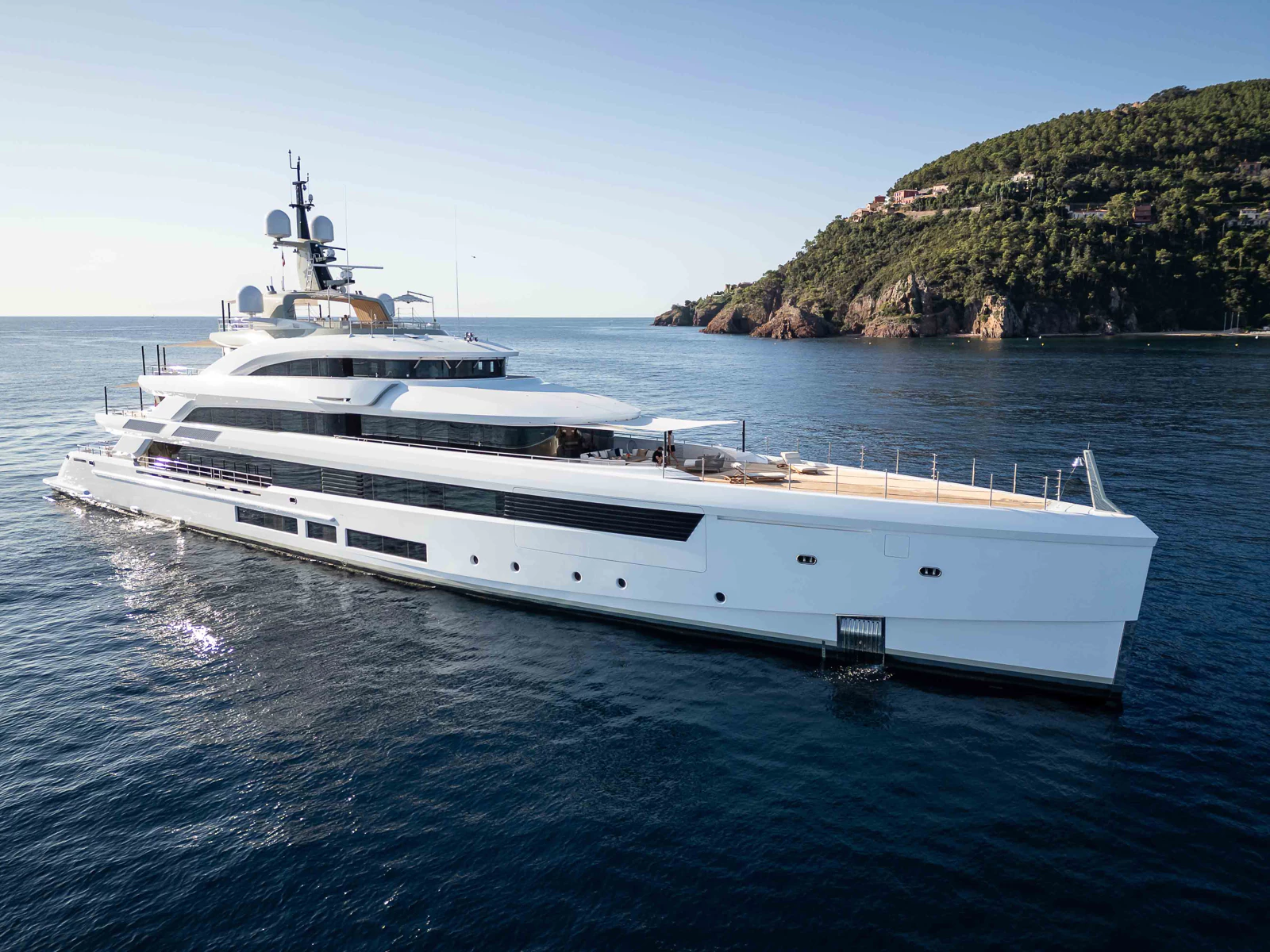 Charter the Exquisite 67m Benetti LADY A in the Mediterranean