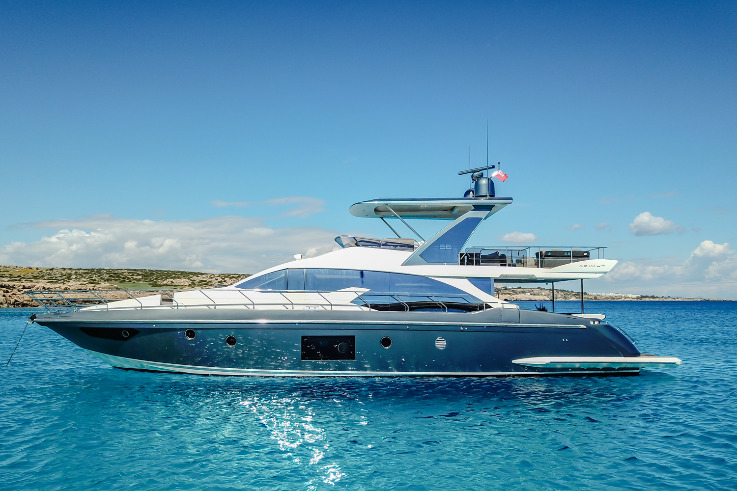 Sail the Aegean with Azimut 66 SEA YA