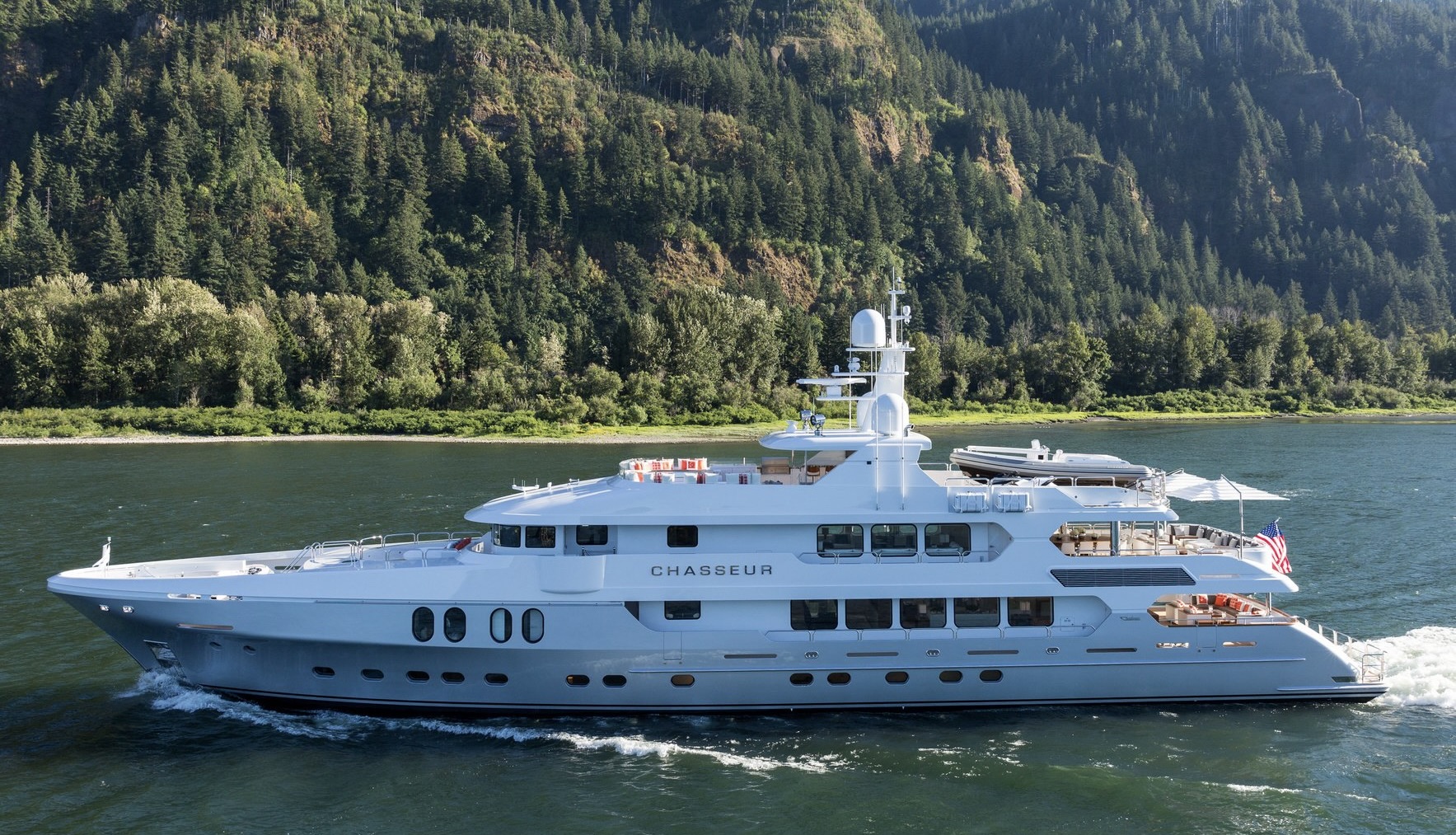 Charter CHASSEUR: A Luxurious 50-Meter Christensen Yacht Escape in the Bahamas