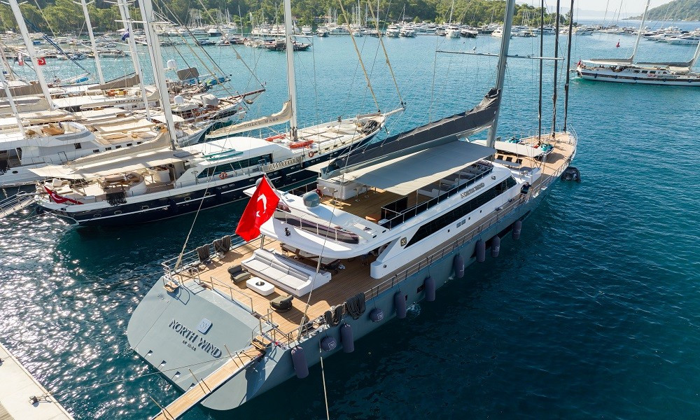 M/S NORTH WIND: A Modern Gulet Experience in Turkey