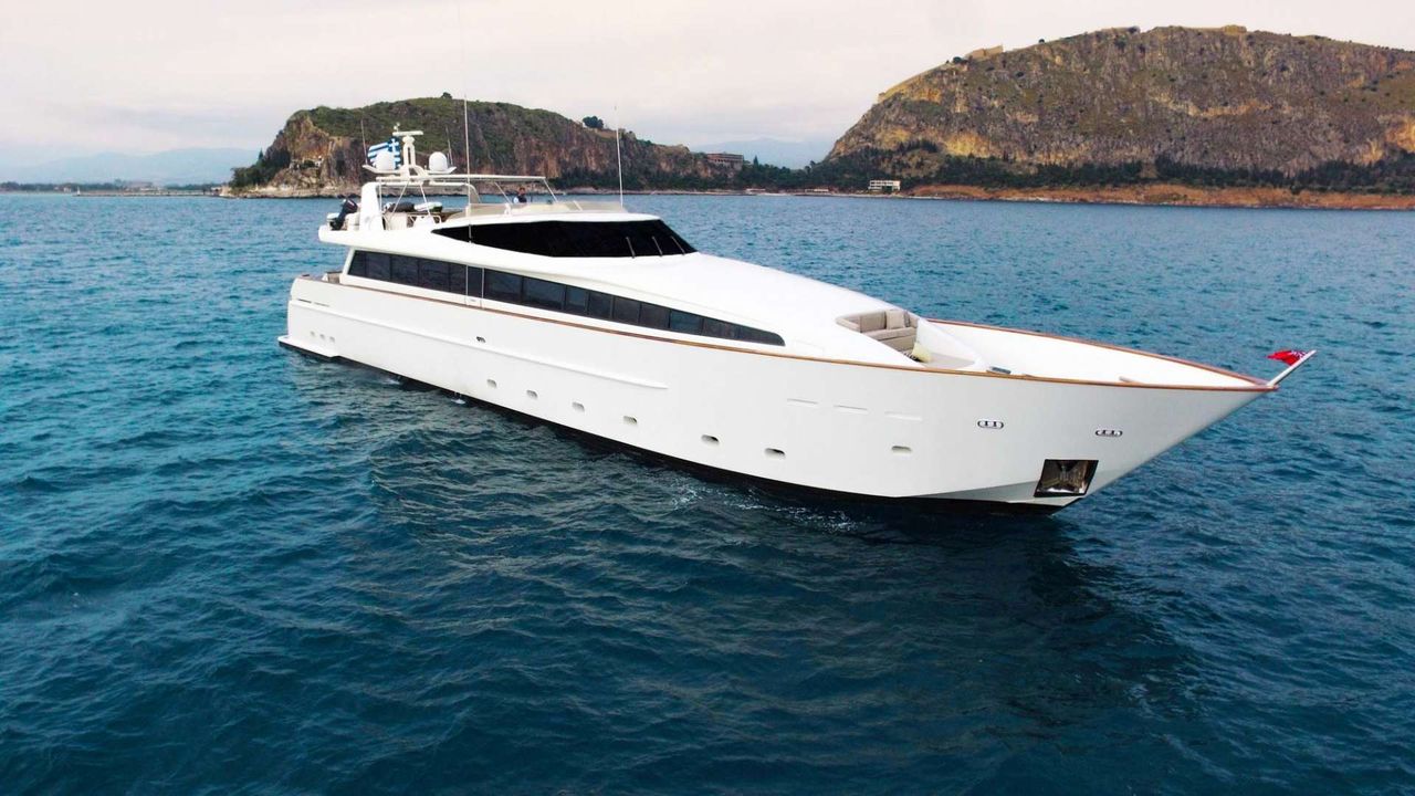 10% Discount: 121-Foot M/Y AQUILA Yacht Charter in the Greek Islands
