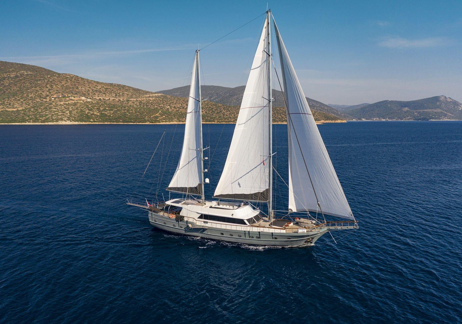Virtuoso Motor Sailer Charter | Luxury Greek Islands Yacht