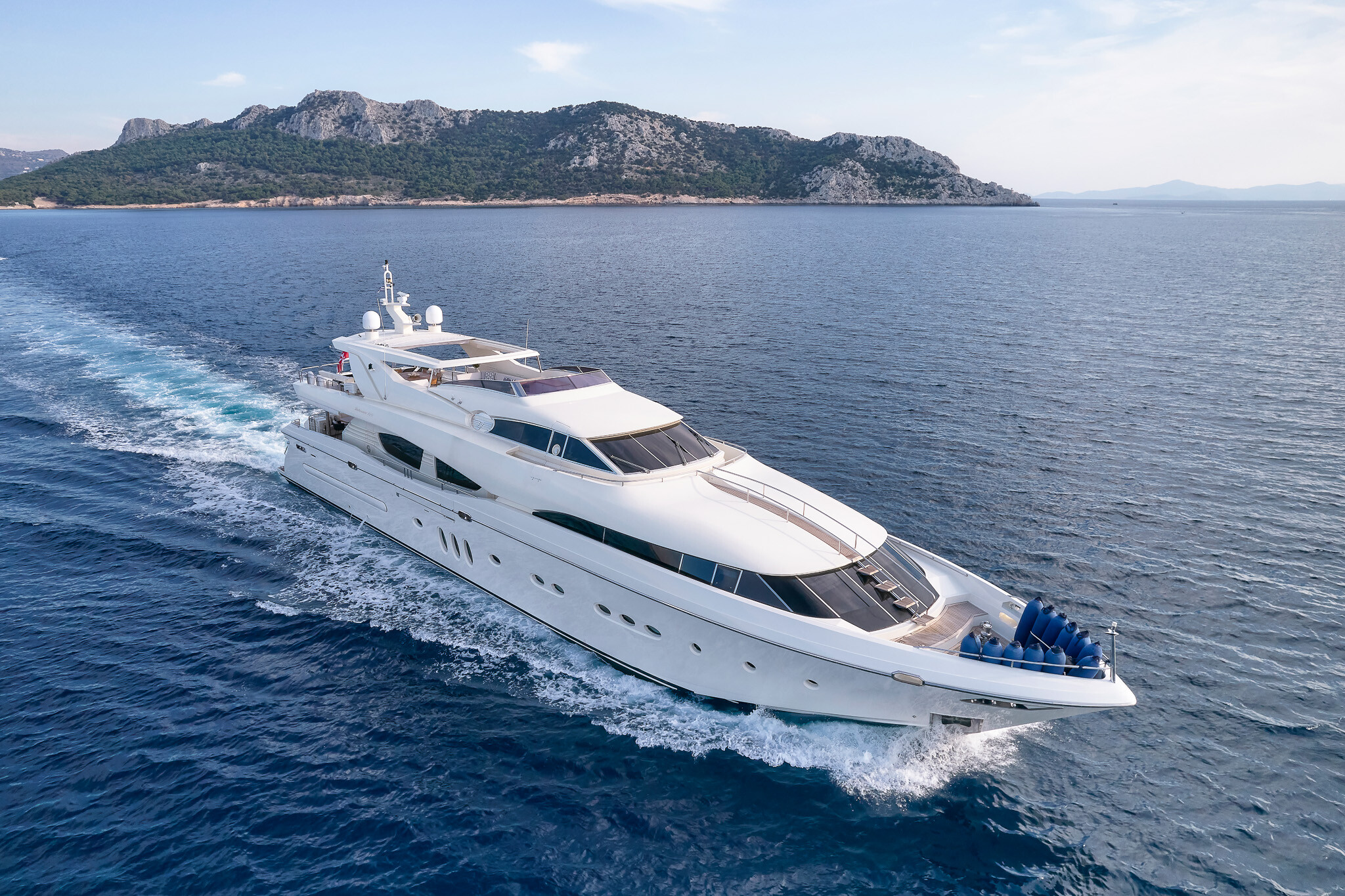 Charter Luxurious 37m RINI Yacht in Breathtaking Greece
