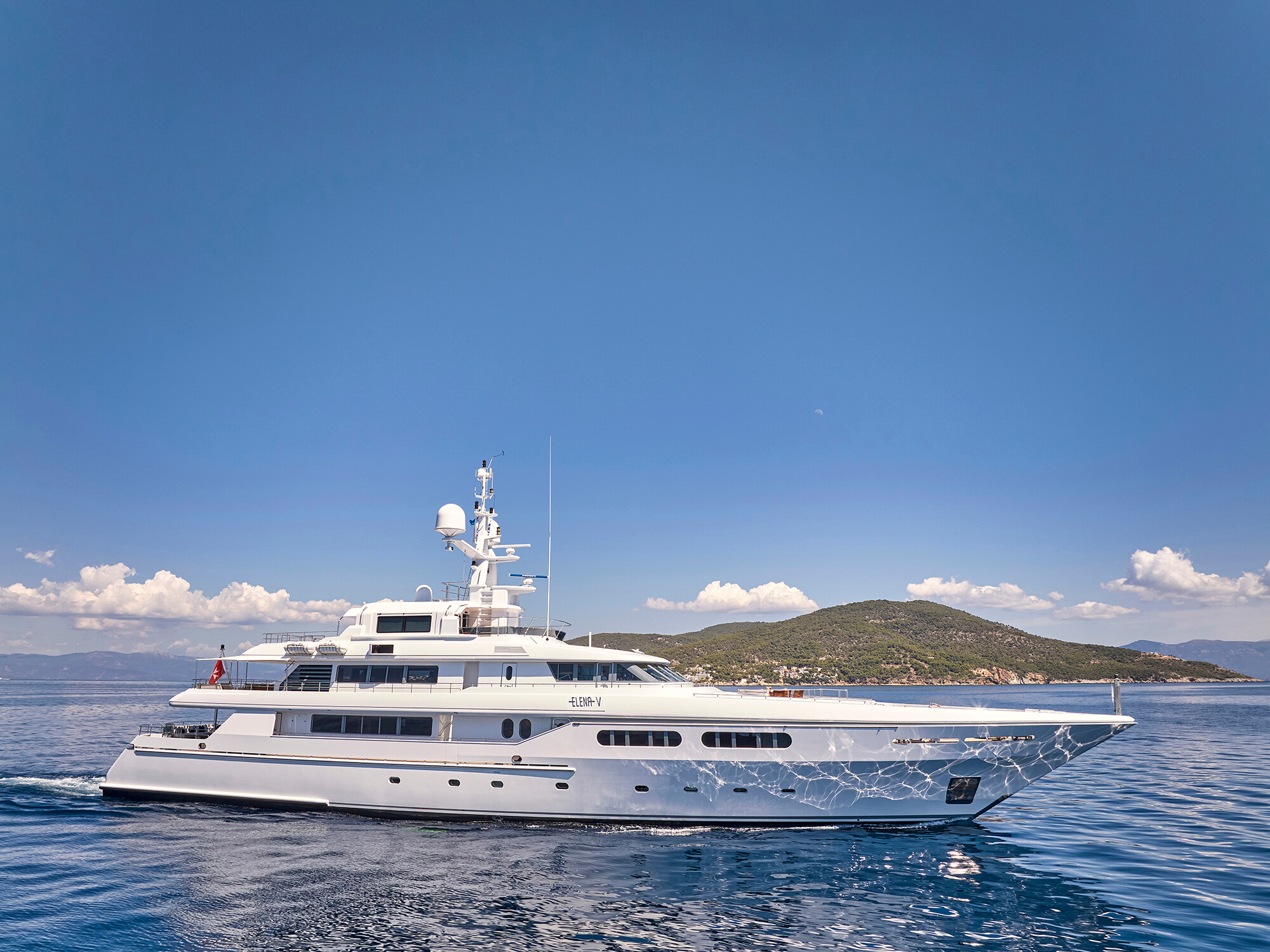 Charter Refitted 50m Yacht ELENA V: Luxury Mediterranean Escape