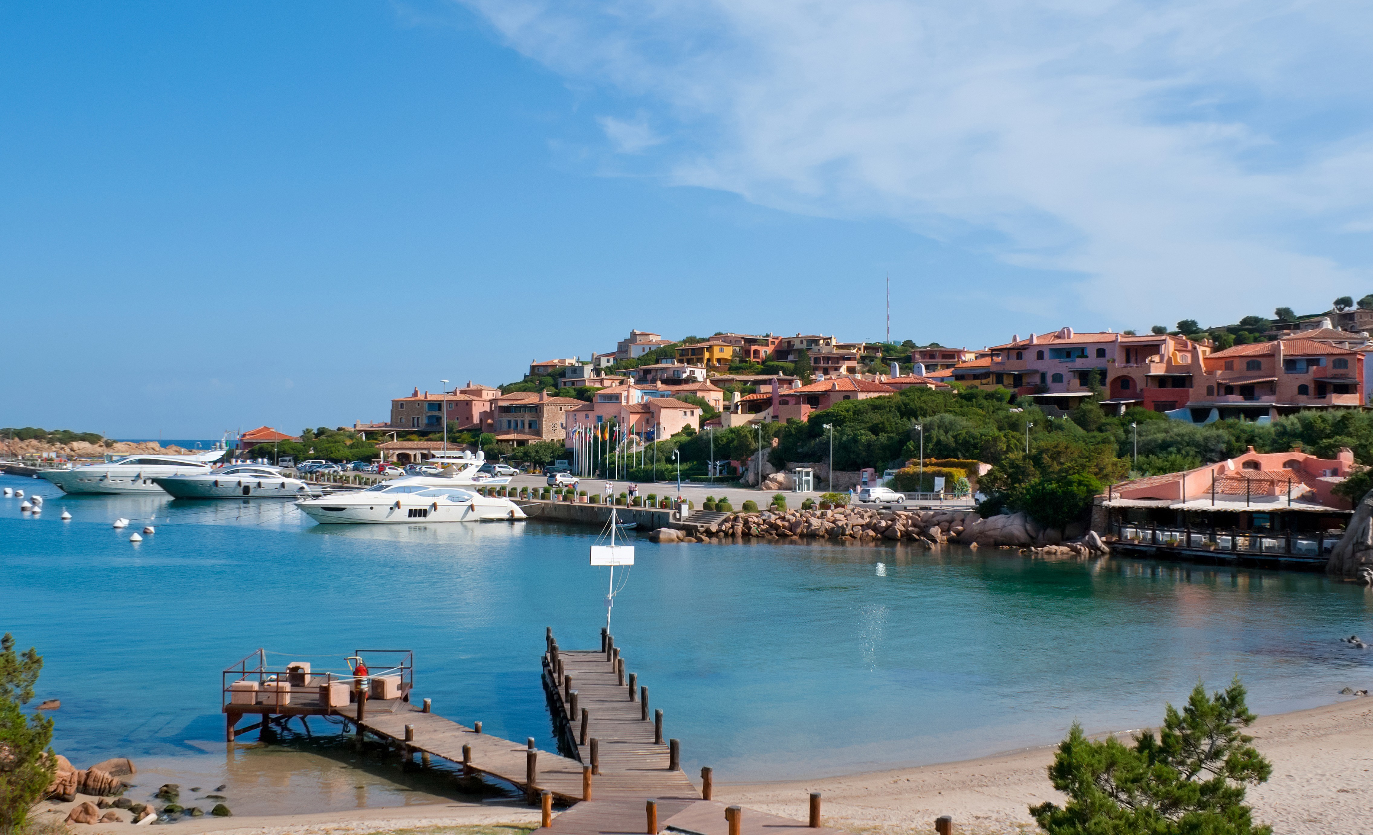 Porto Cervo departure port, Italy