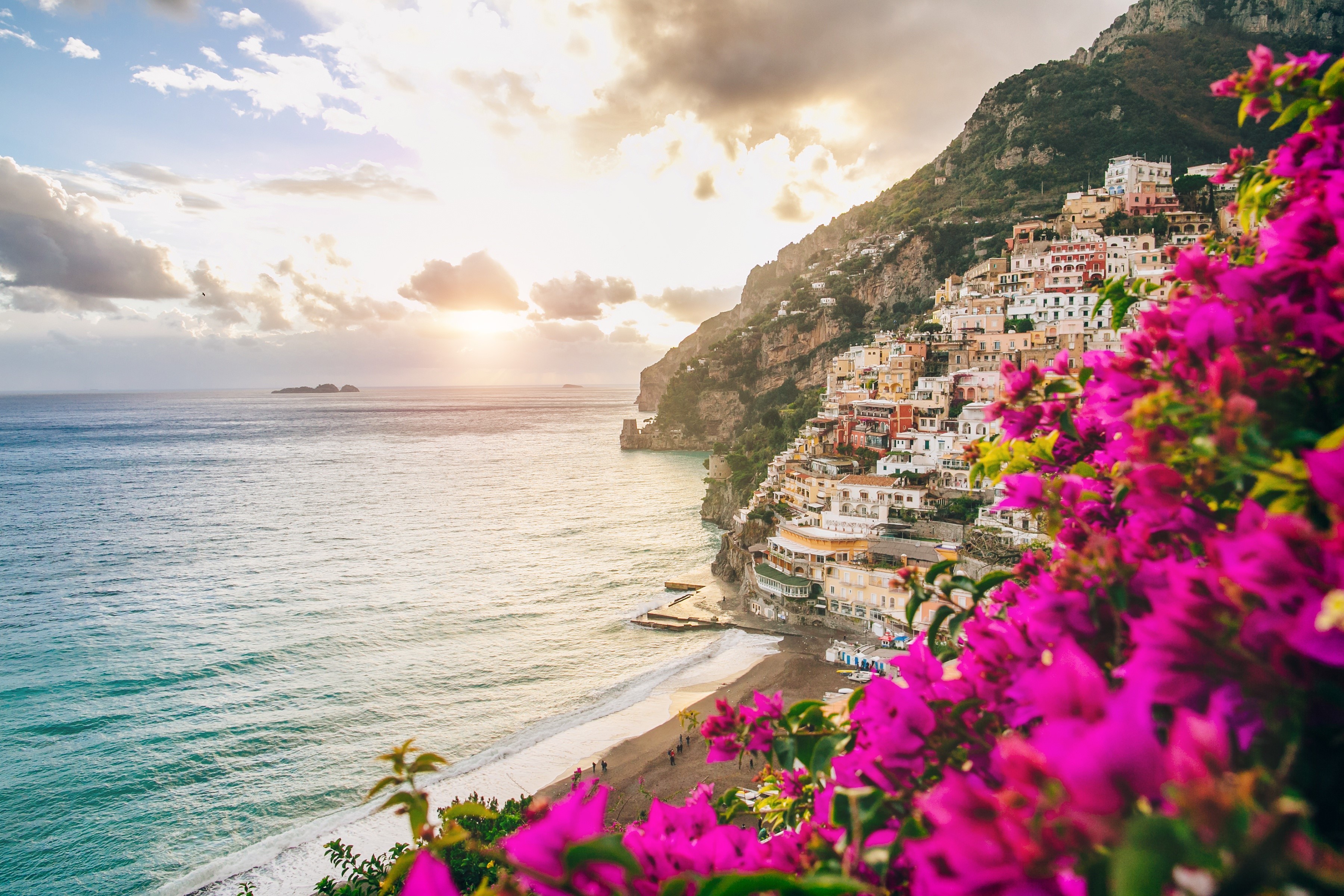 Salerno departure port, Italy