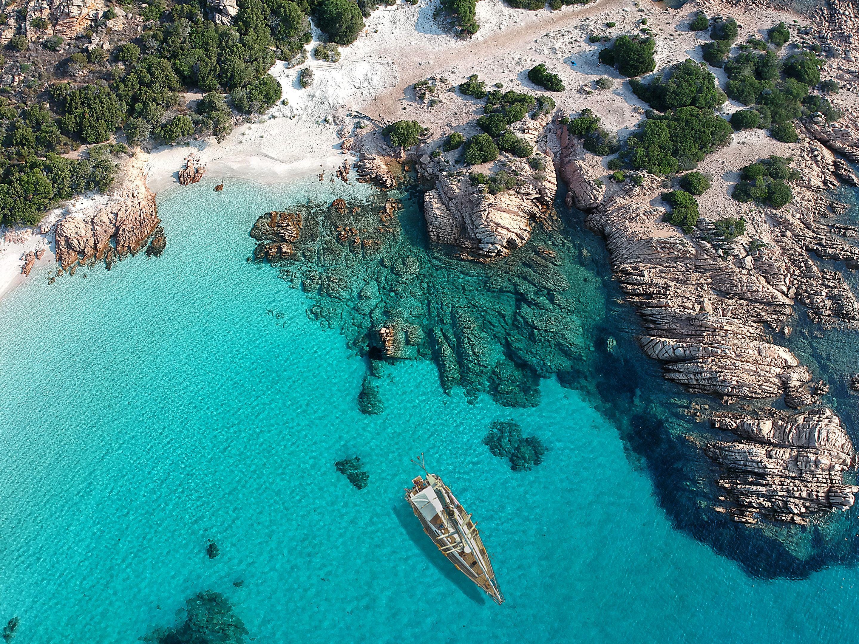 Sardinia departure port, Italy