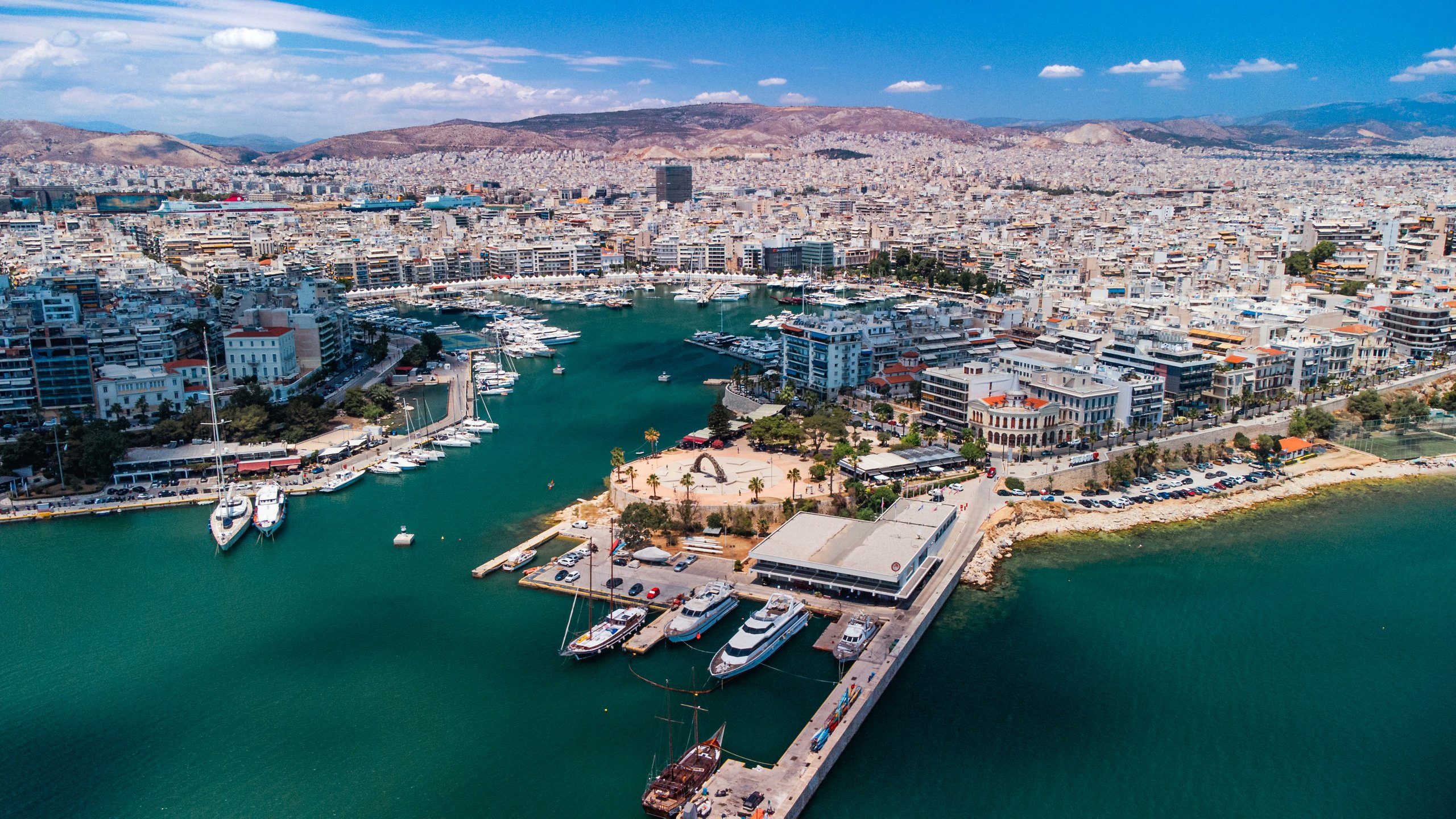 Piraeus departure port, Greece