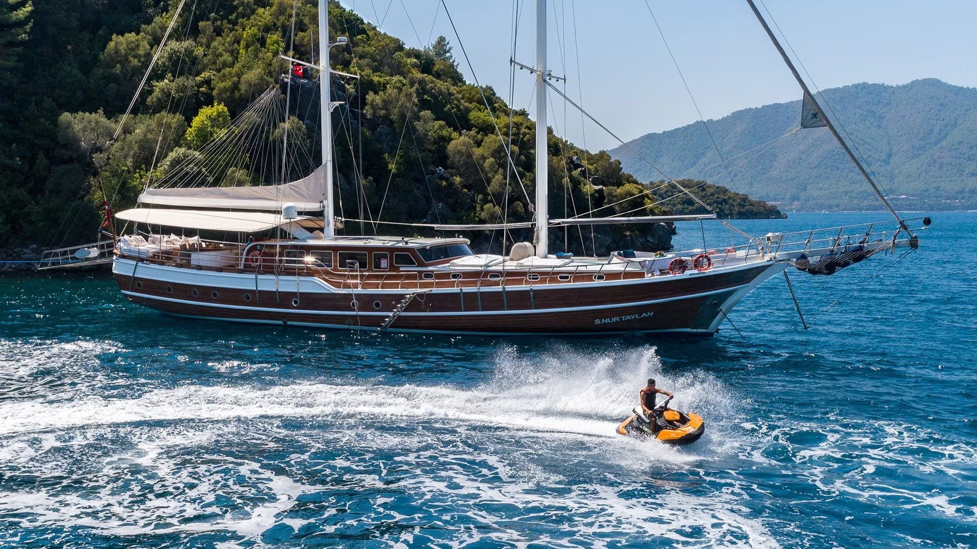 S Nur Taylan — crewed gulet charter in Turkey