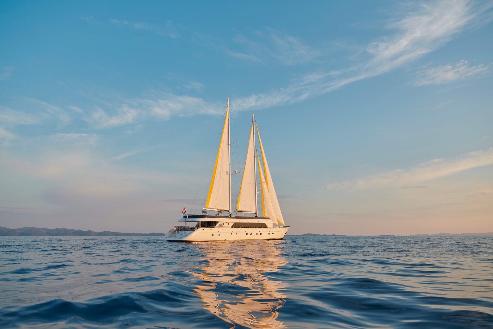 Anima Maris — crewed motor sailer charter in Croatia