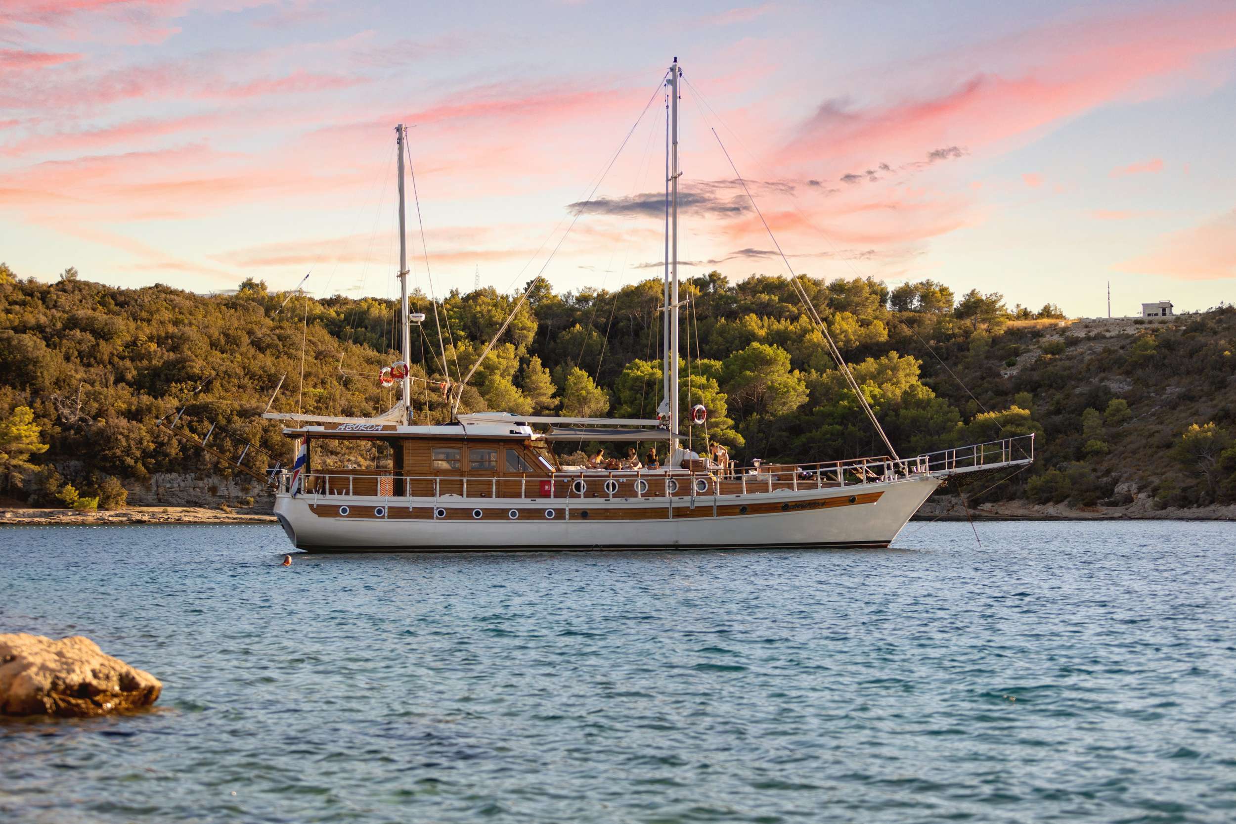 Aborda — crewed gulet charter in Croatia