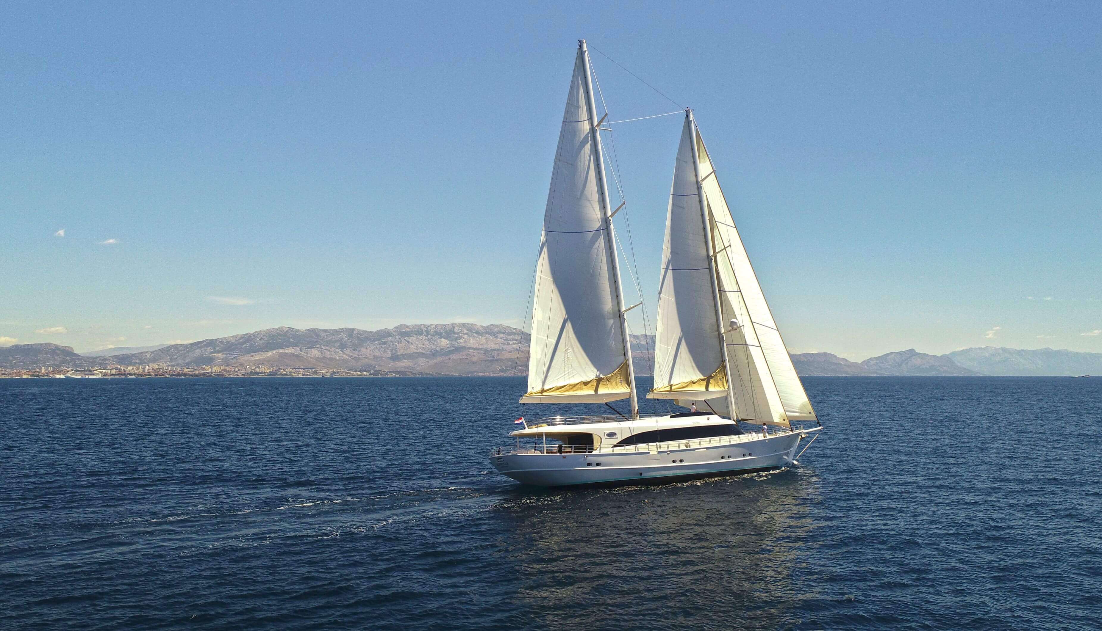 Acapella — crewed motor sailer charter in Croatia