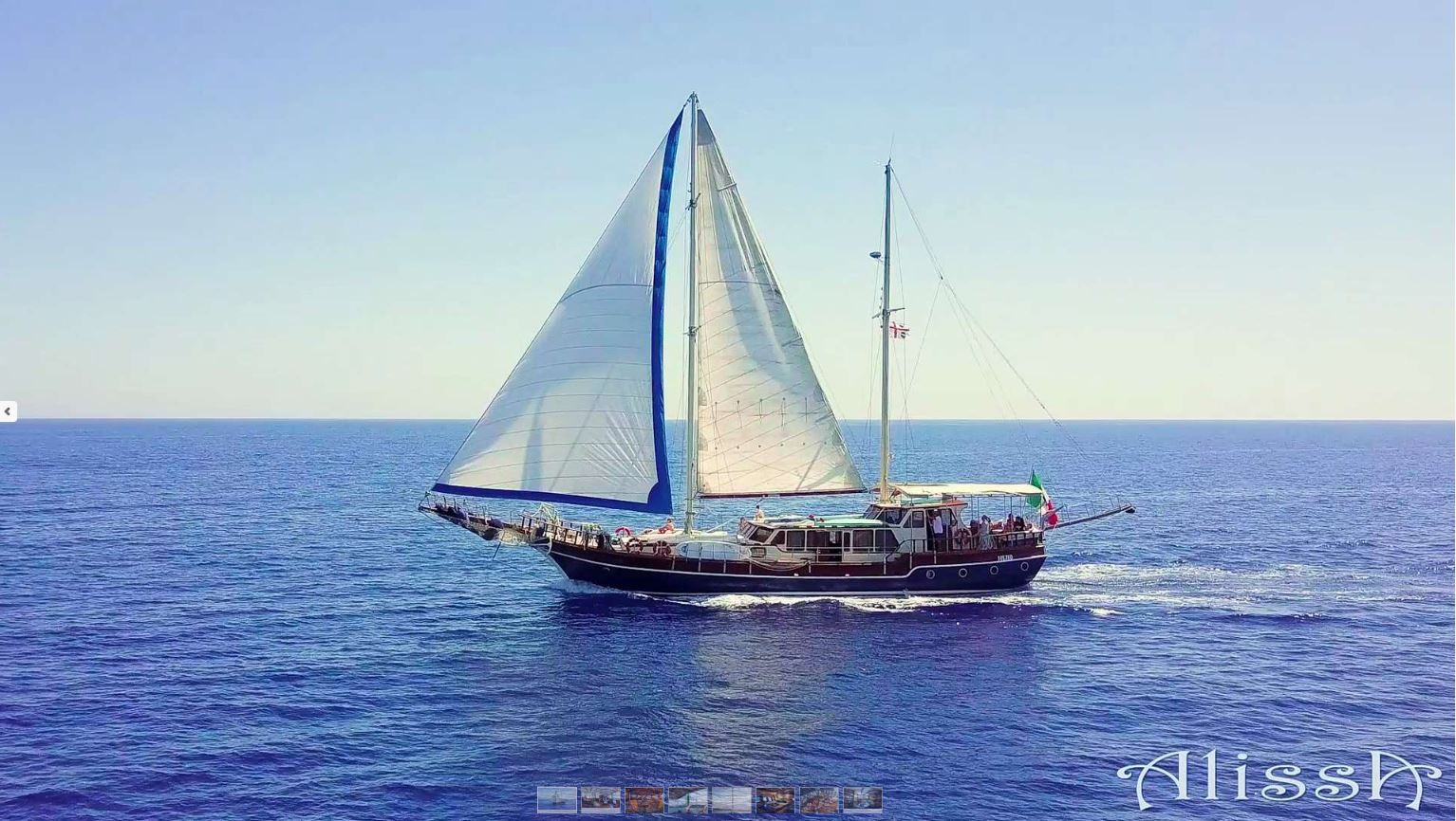 Alissa — crewed gulet charter in Italy
