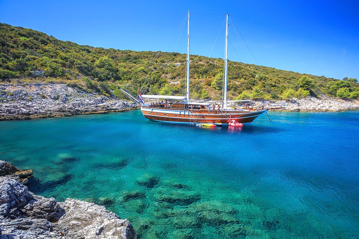 Allure — crewed gulet charter in Croatia