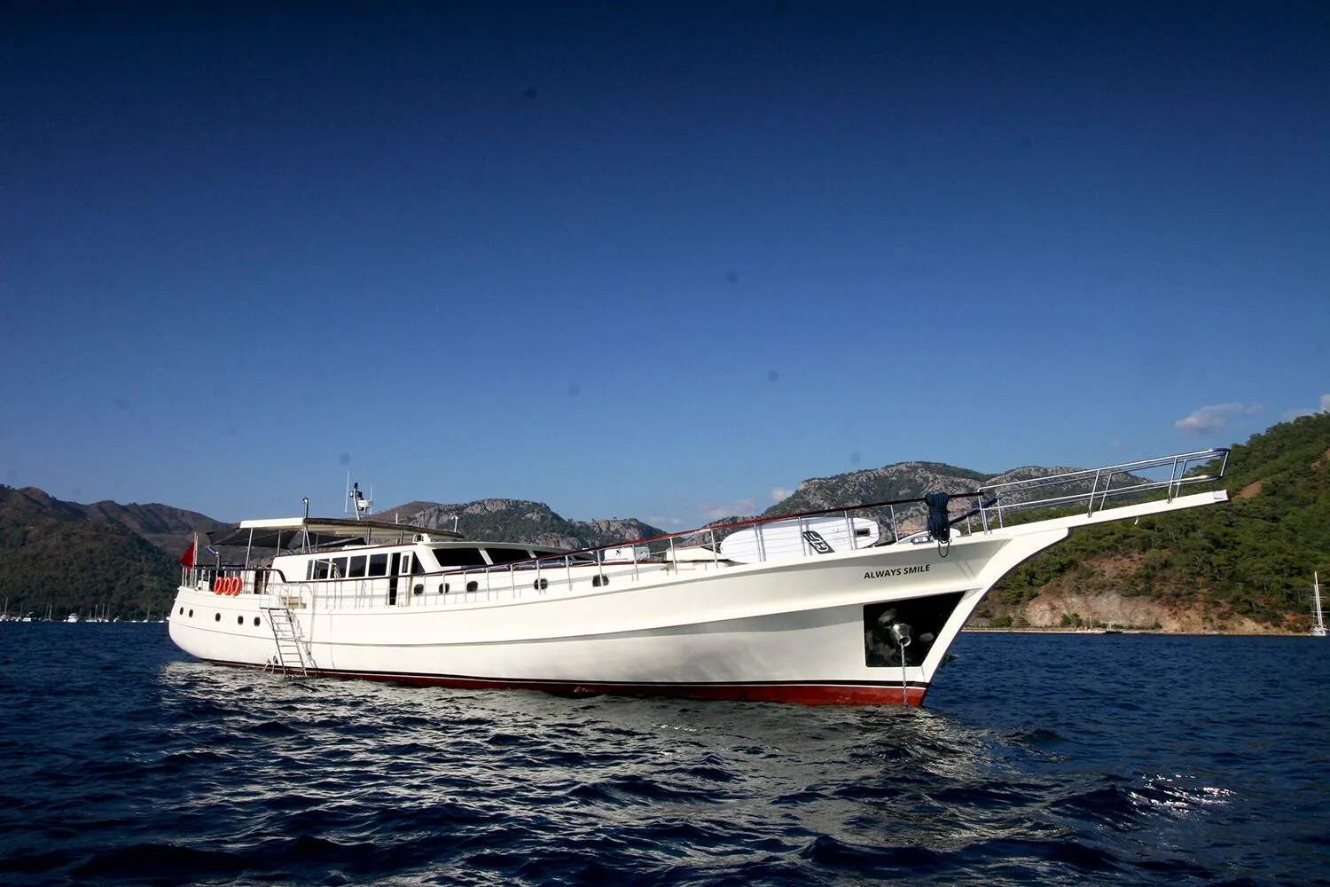 Always Smile — crewed gulet charter in Turkey