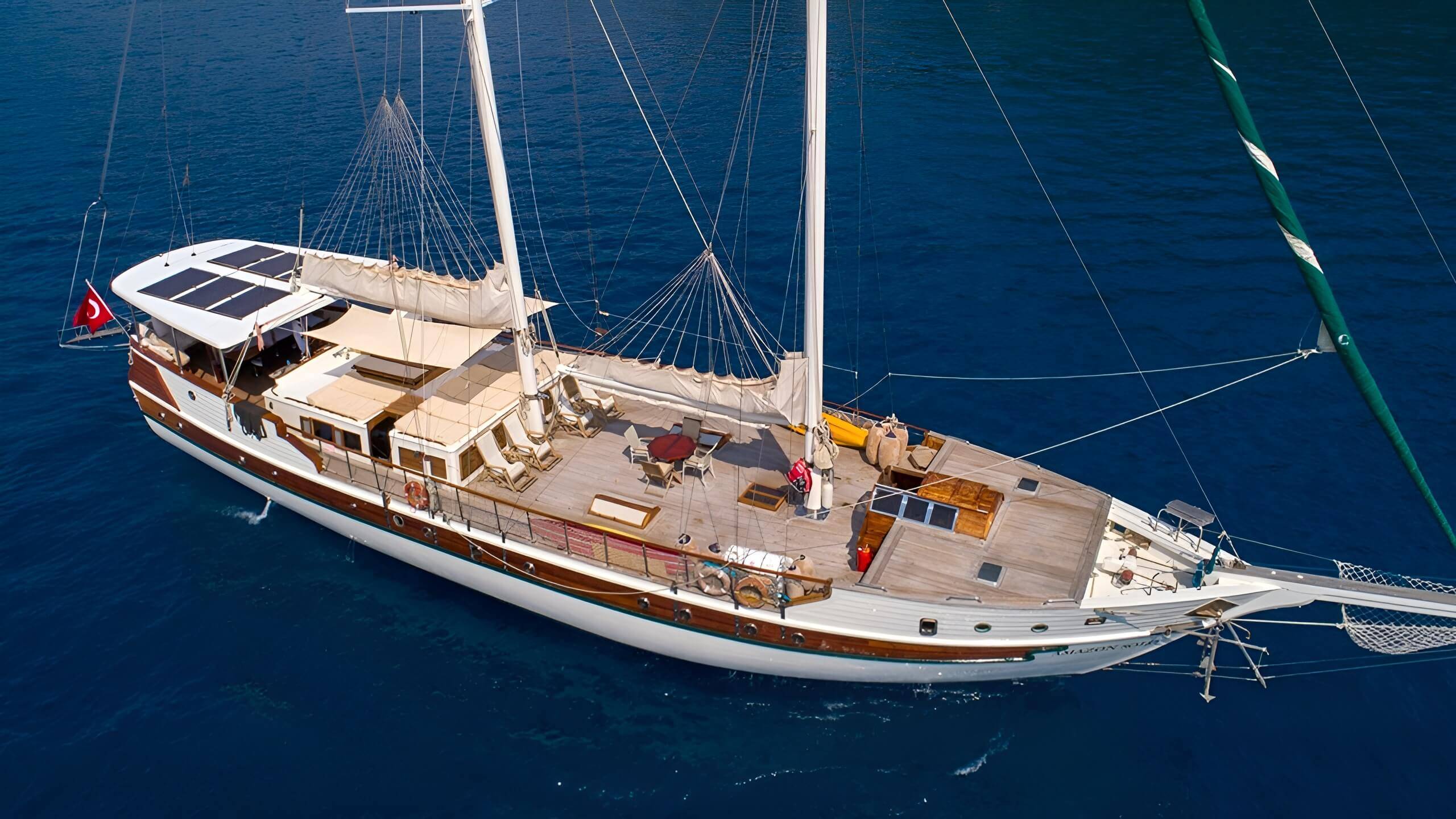 Amazon Solo — crewed gulet charter in Turkey