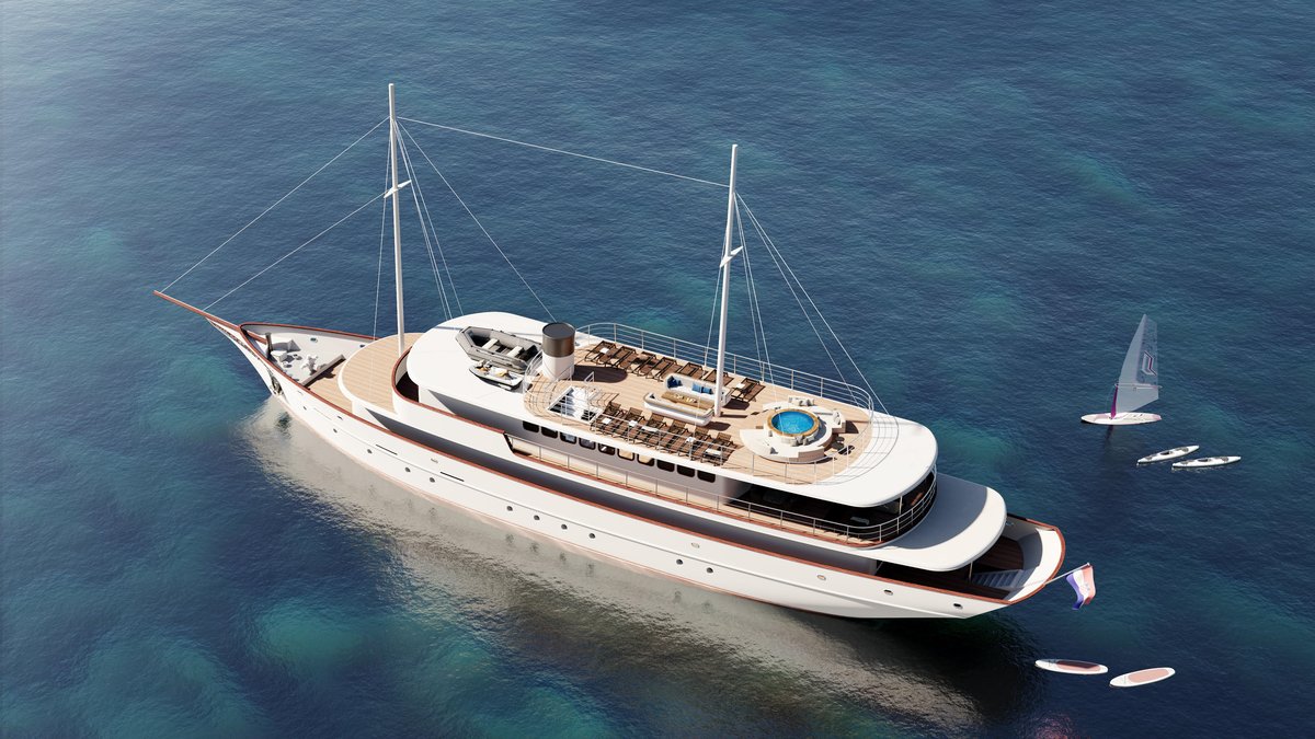 Bellezza — Motor Sailer for charter in Split, Croatia