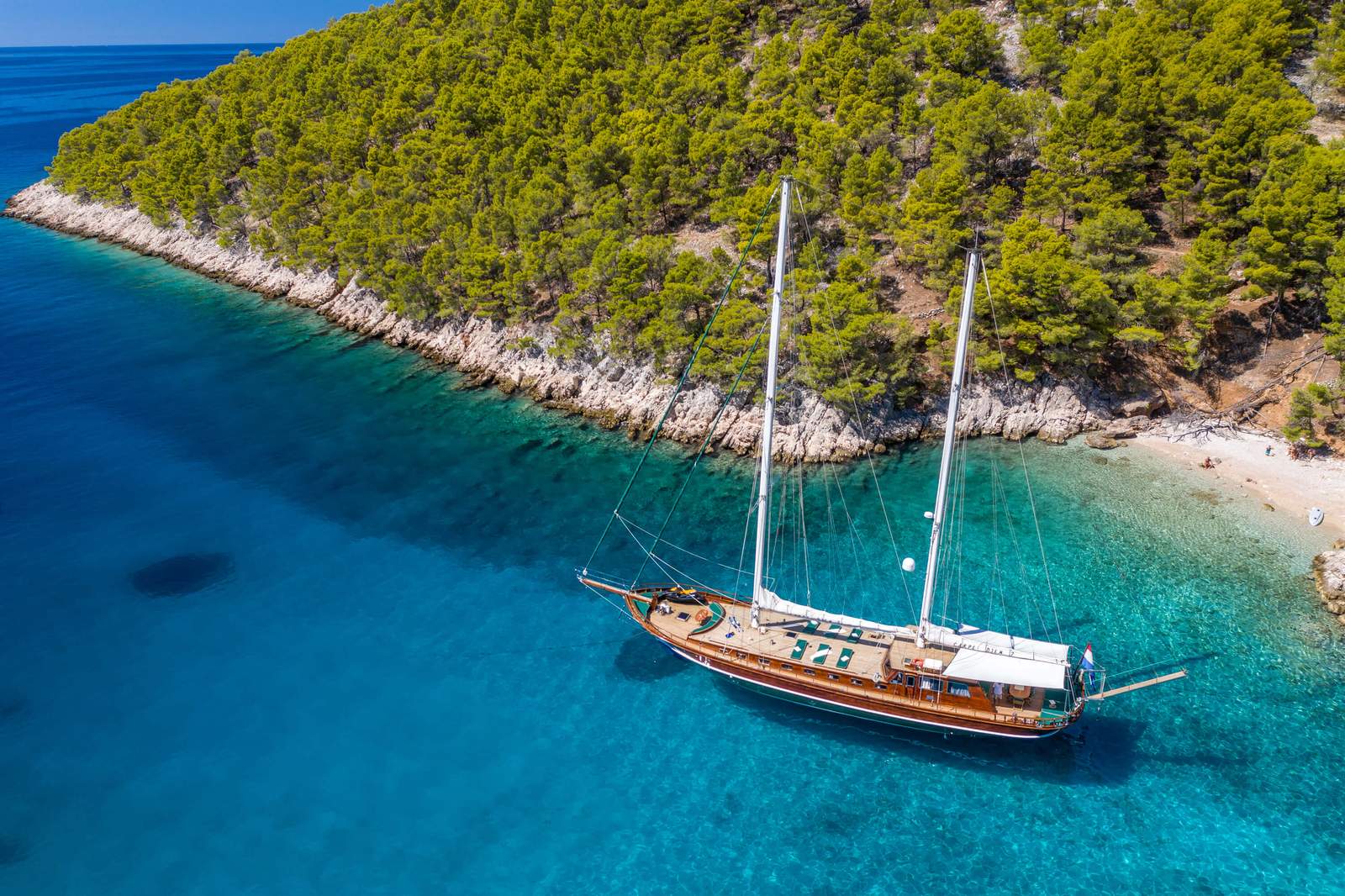 Carpe Diem 7 — crewed gulet charter in Croatia