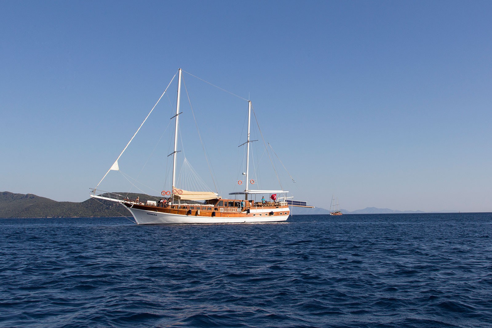 Hemera — crewed gulet charter in Greece