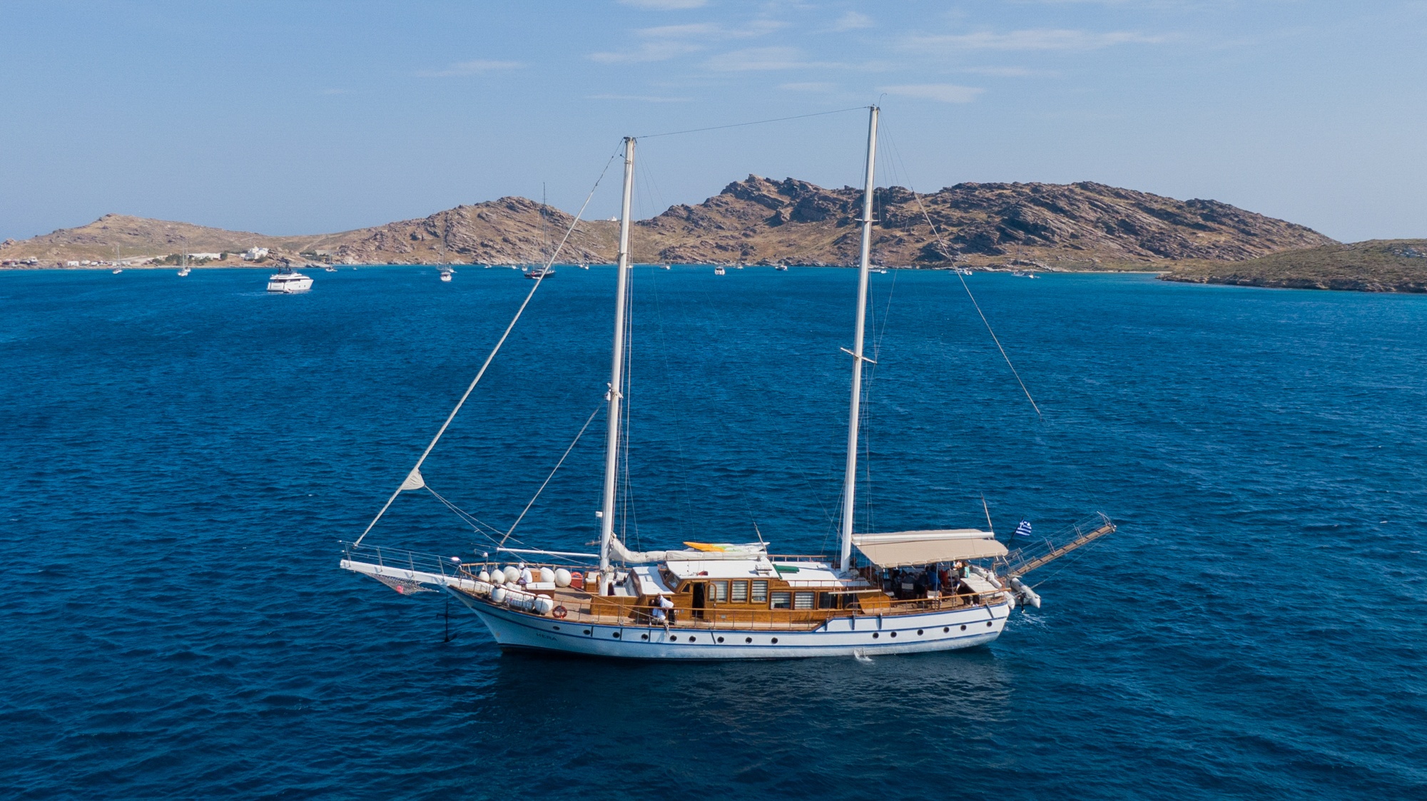 Hera — crewed gulet charter in Greece