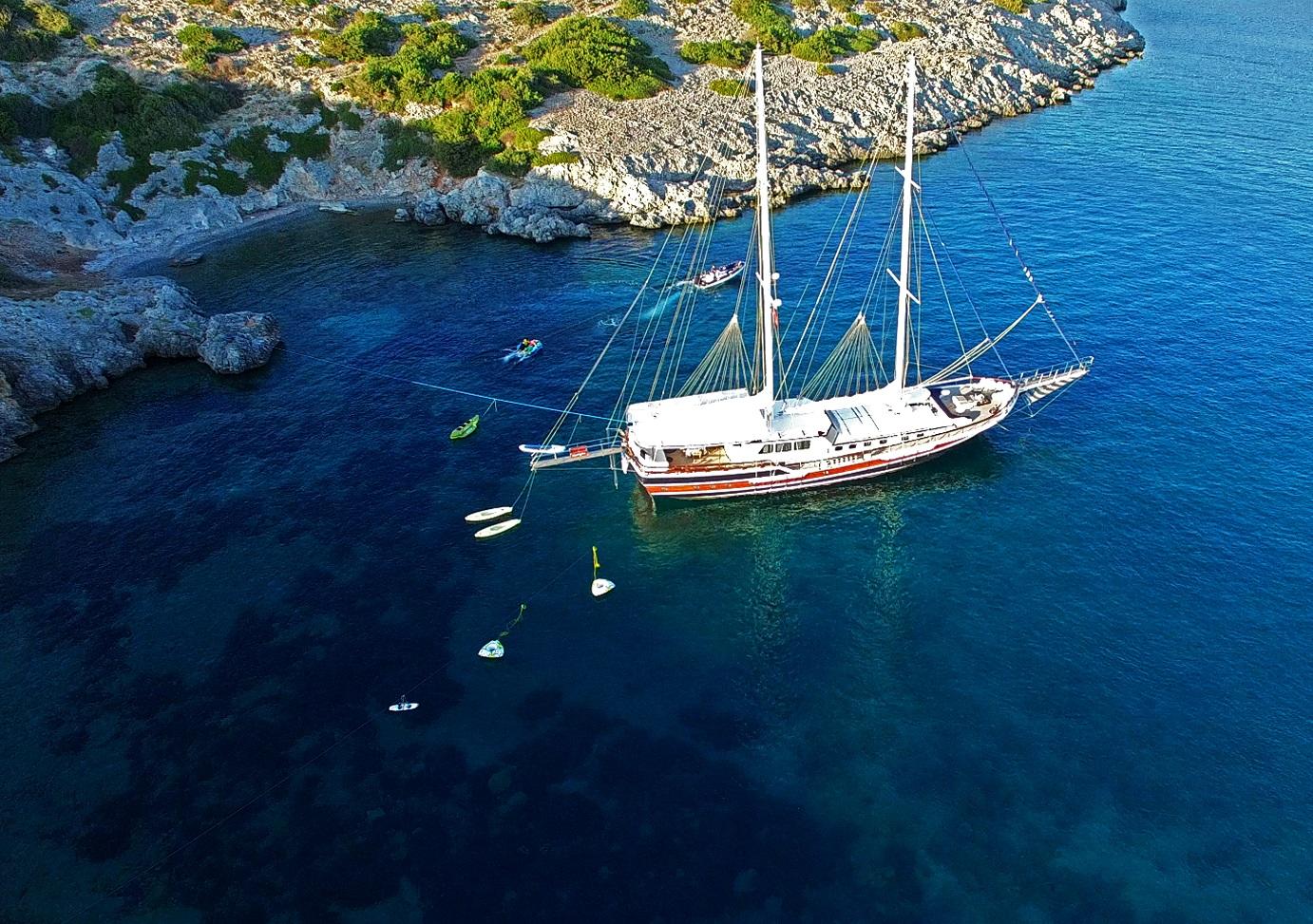 Kanarya — crewed gulet charter in Turkey