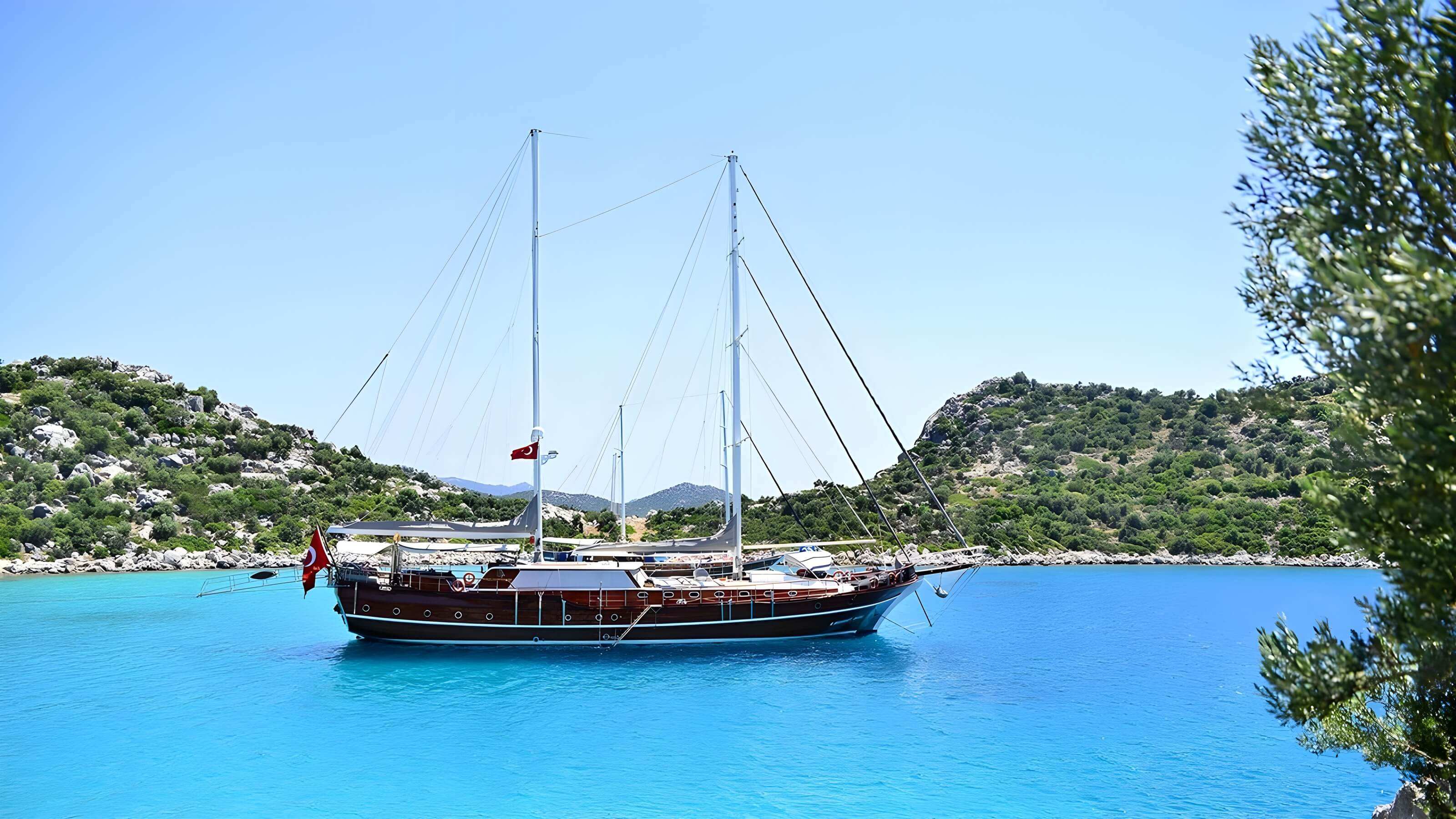 Kaptan Mehmet Bugra — crewed gulet charter in Turkey