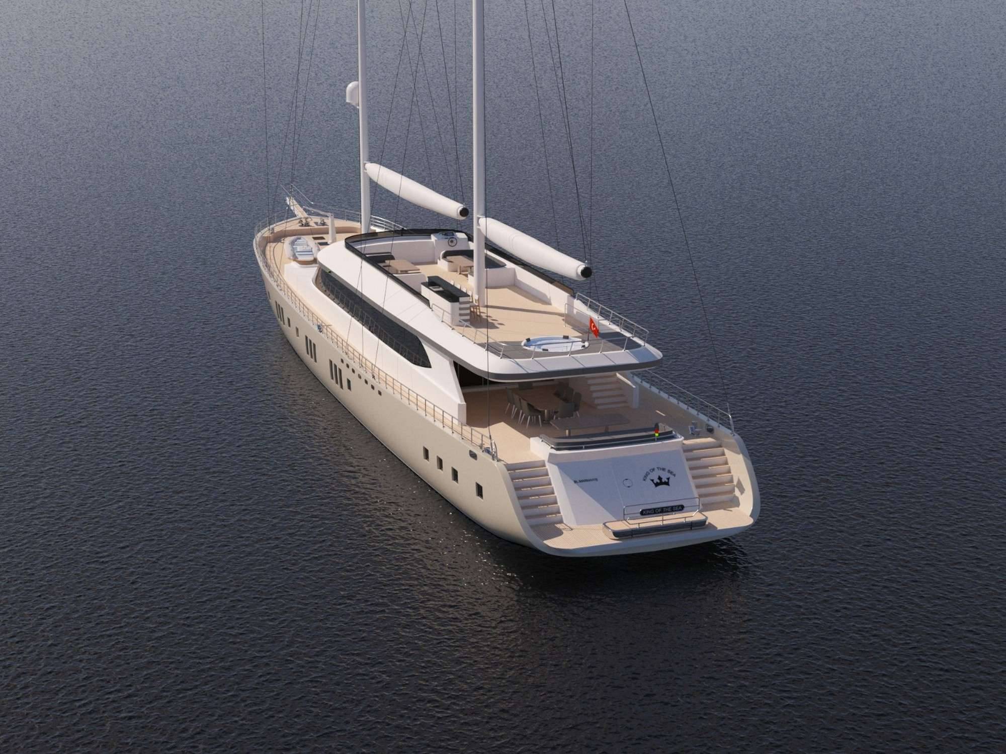 King Of The Sea — crewed motor sailer charter in Turkey