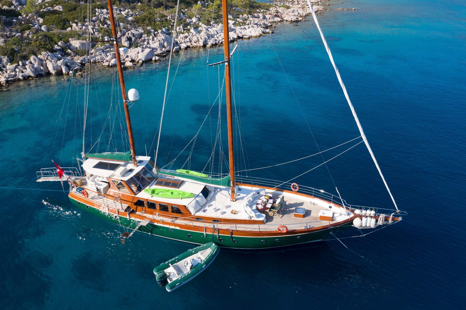 Lady Freya — crewed gulet charter in Greece