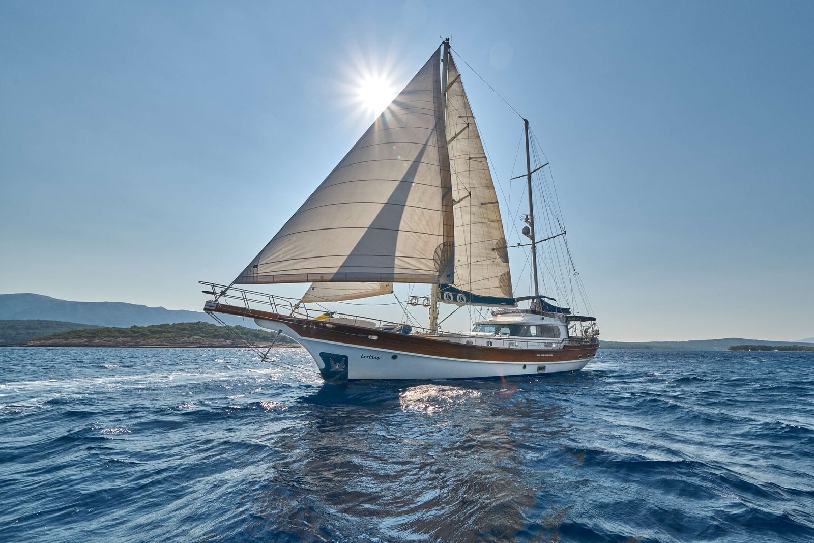 Lotus — crewed gulet charter in Croatia