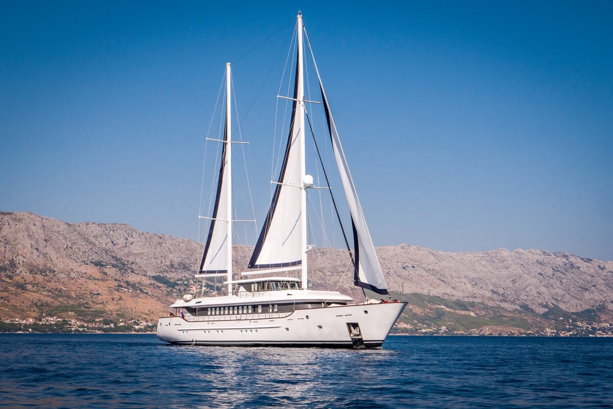 M/s Omnia — crewed motor sailer charter in Croatia