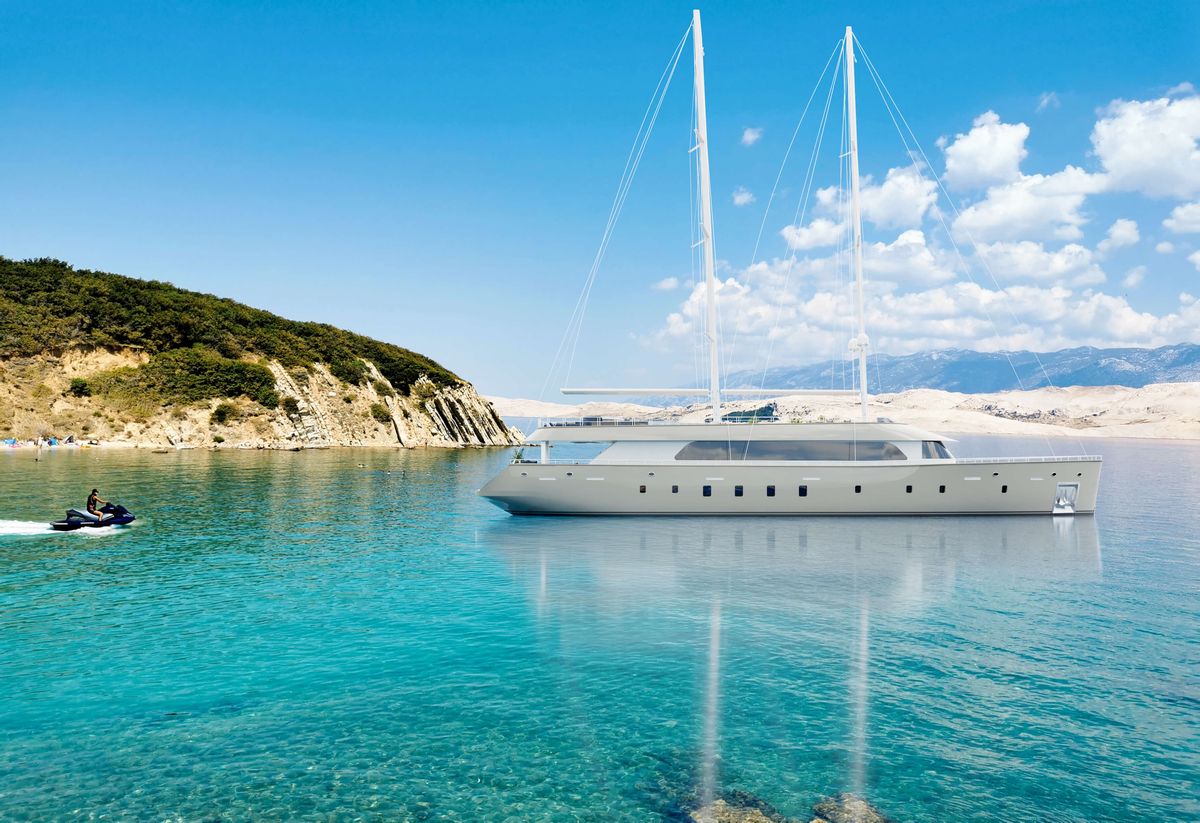 Maxita — Motor Sailer for charter in Split, Croatia