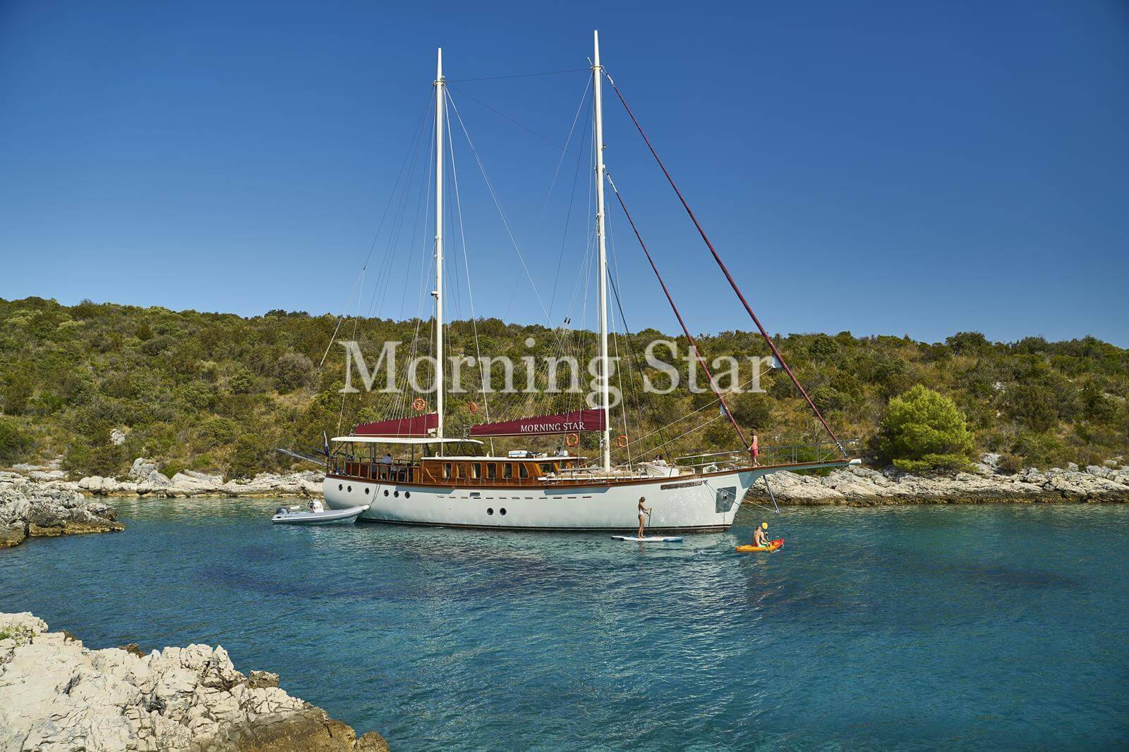 Morning Star — crewed gulet charter in Croatia