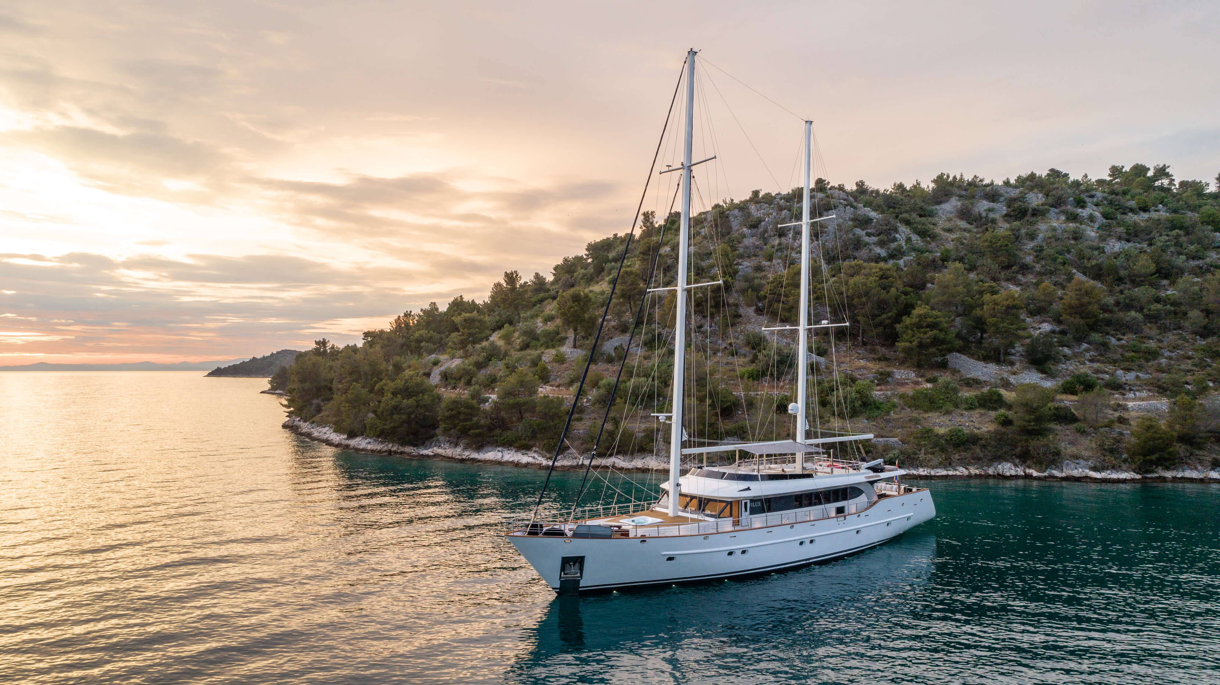 Navilux — crewed motor sailer charter in Croatia
