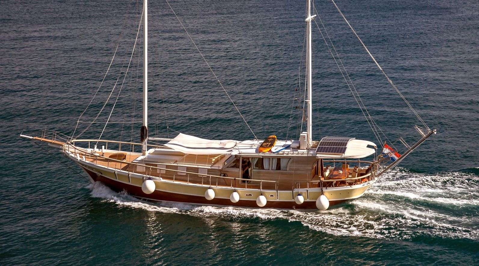 Sedna — crewed gulet charter in Croatia