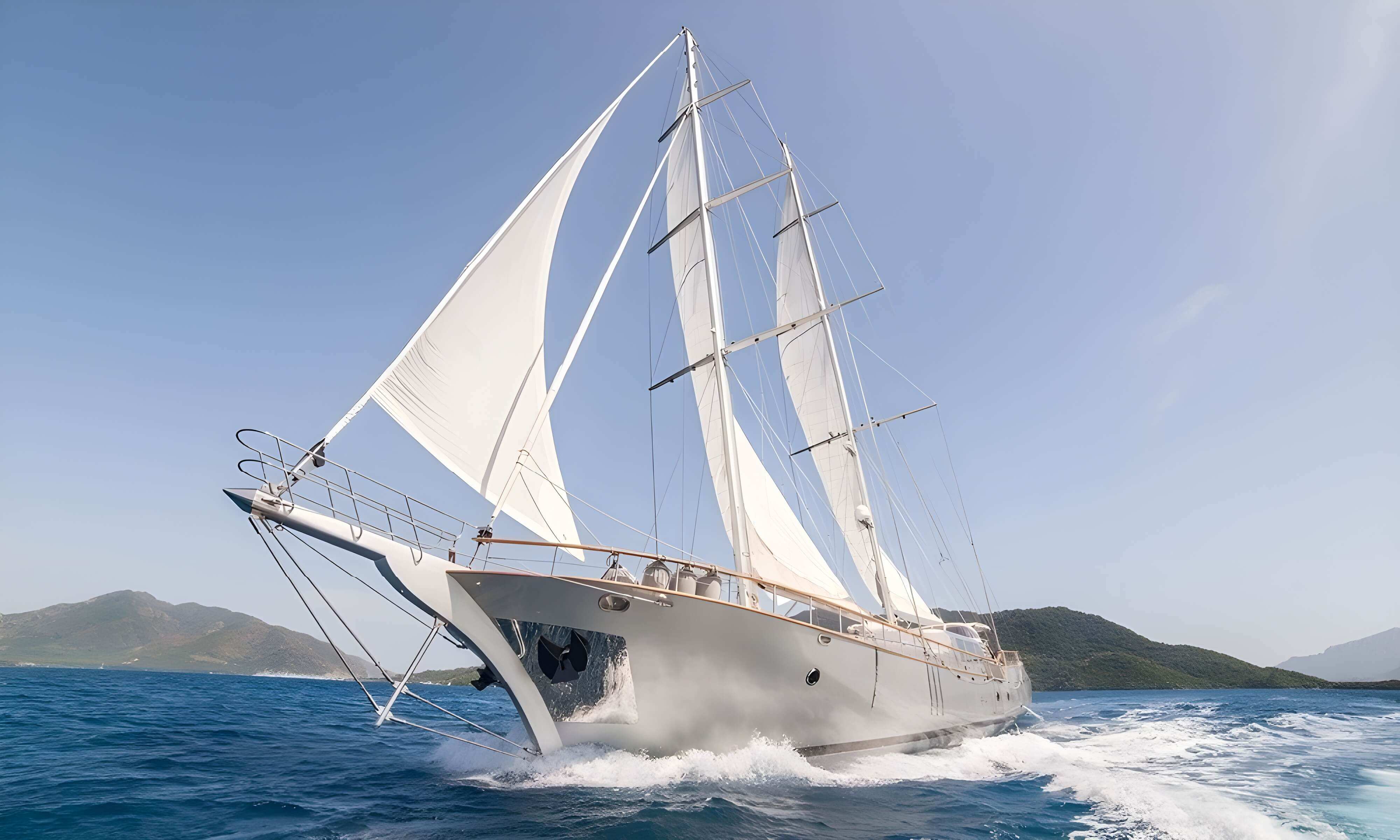 Silver Moon — crewed motor sailer charter in Turkey