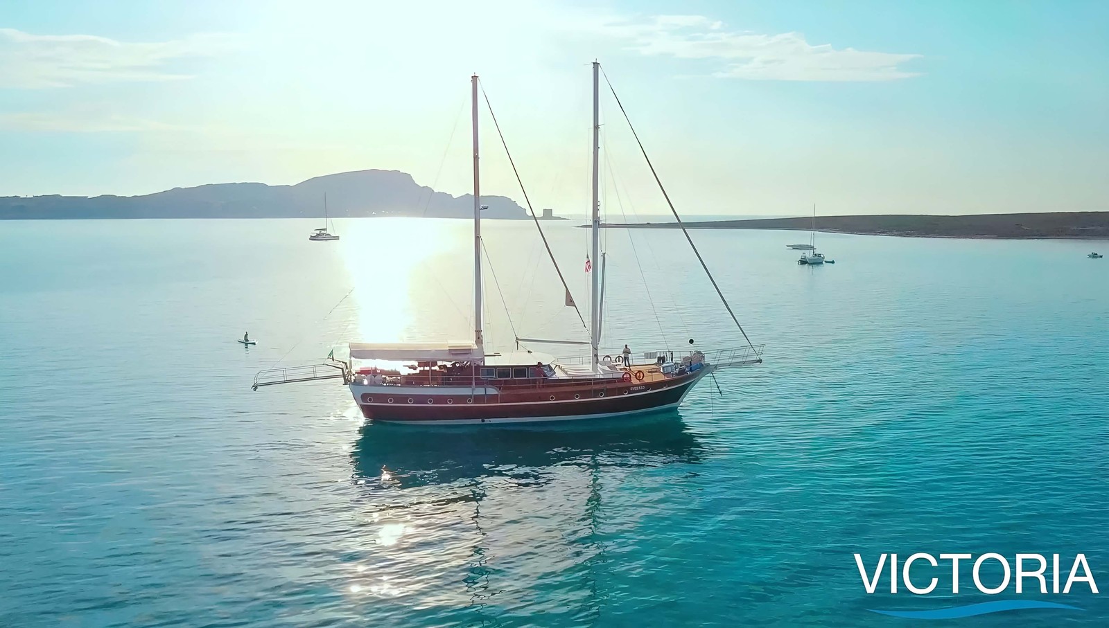 Victoria — crewed gulet charter in Italy